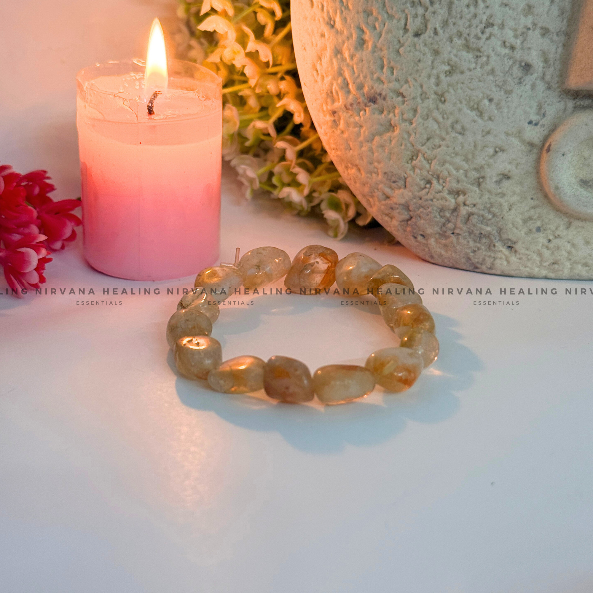 CITRINE TUMBLE BRACELET (Abundance, Creativity, Success And Confidence)
- Image 3