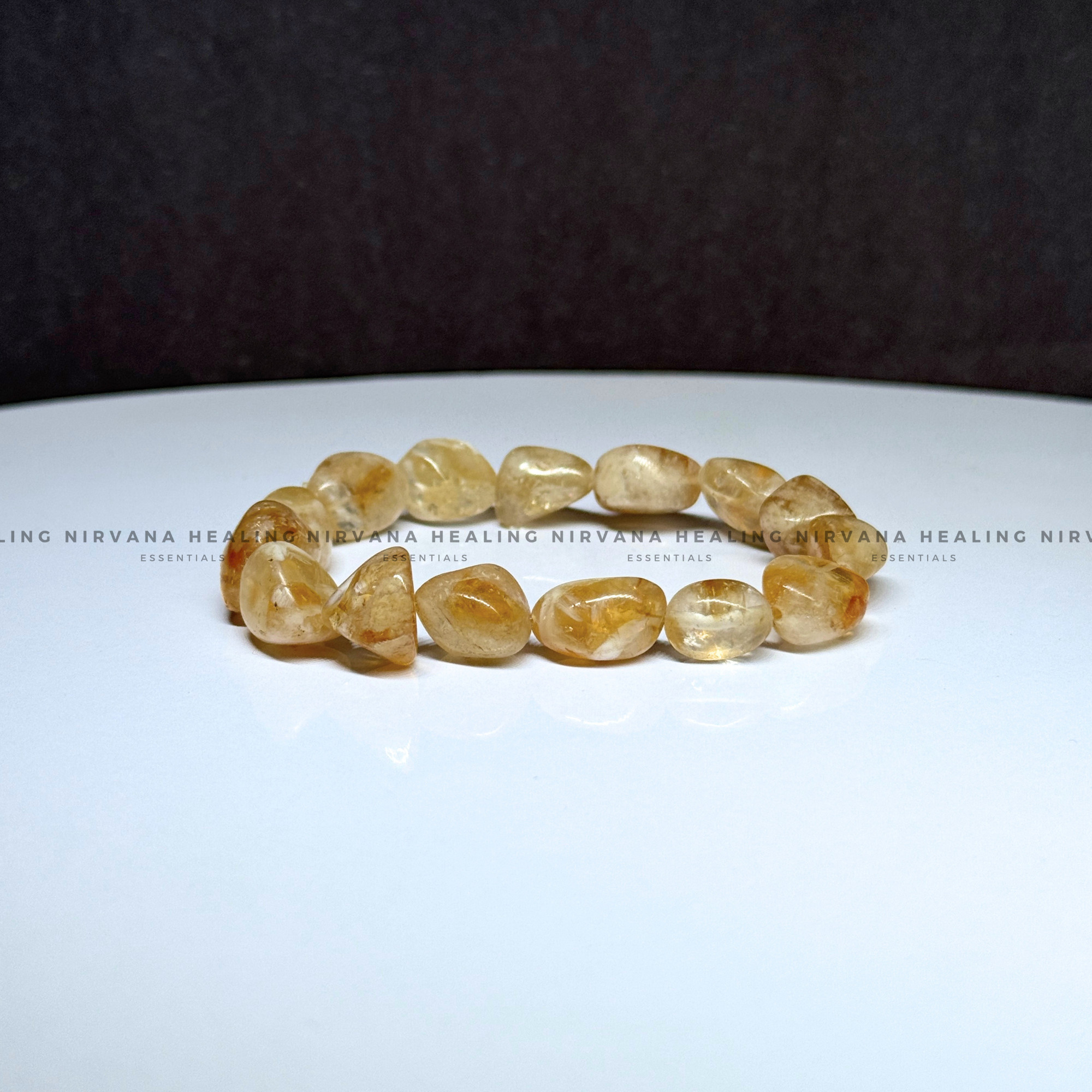 CITRINE TUMBLE BRACELET (Abundance, Creativity, Success And Confidence)
- Image 2