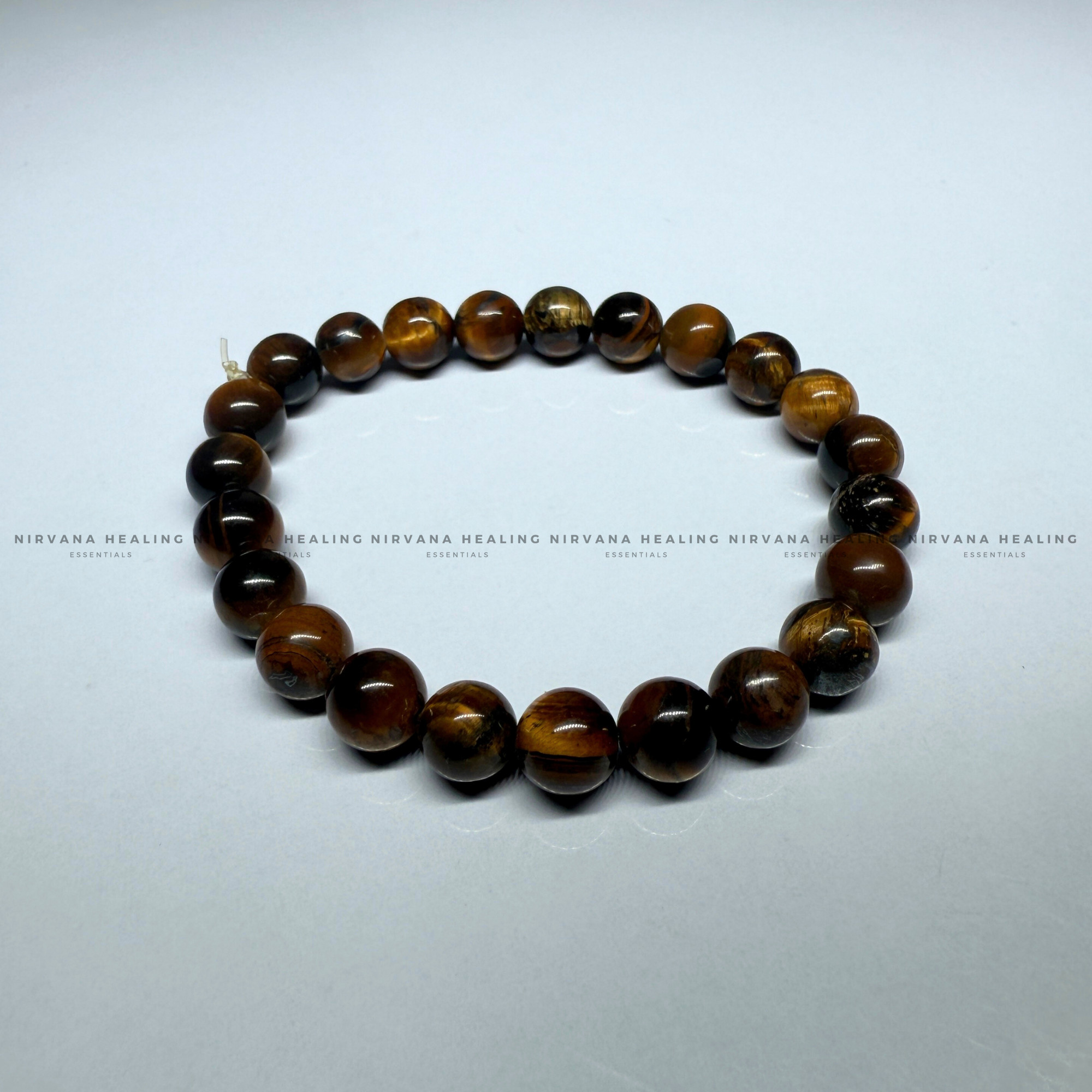 TIGER EYE ROUND BEADED BRACELET
(Bold, Courage, Willpower And Strength). - Image 3