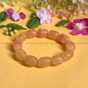 YELLOW AVENTURINE TUMBLE BRACELET (Joy, Leadership And Empowerment).