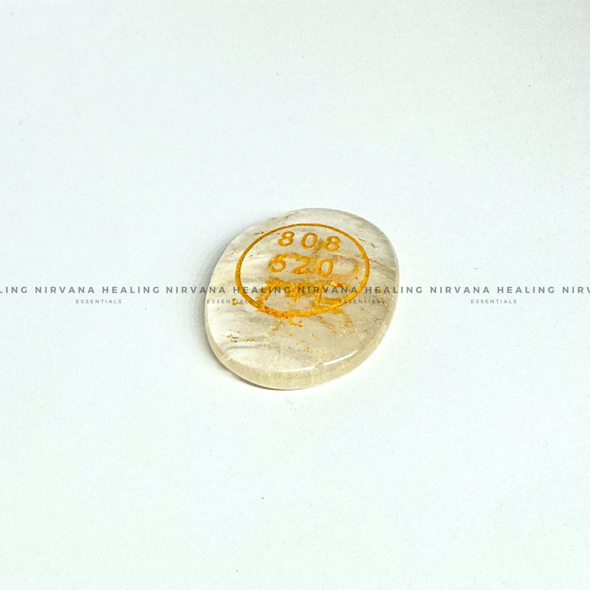 CLEAR QUARTZ ABUNDANCE ZIBU COIN (Mental Clarity, Master Healer And Energy Amplifier).
- Image 5