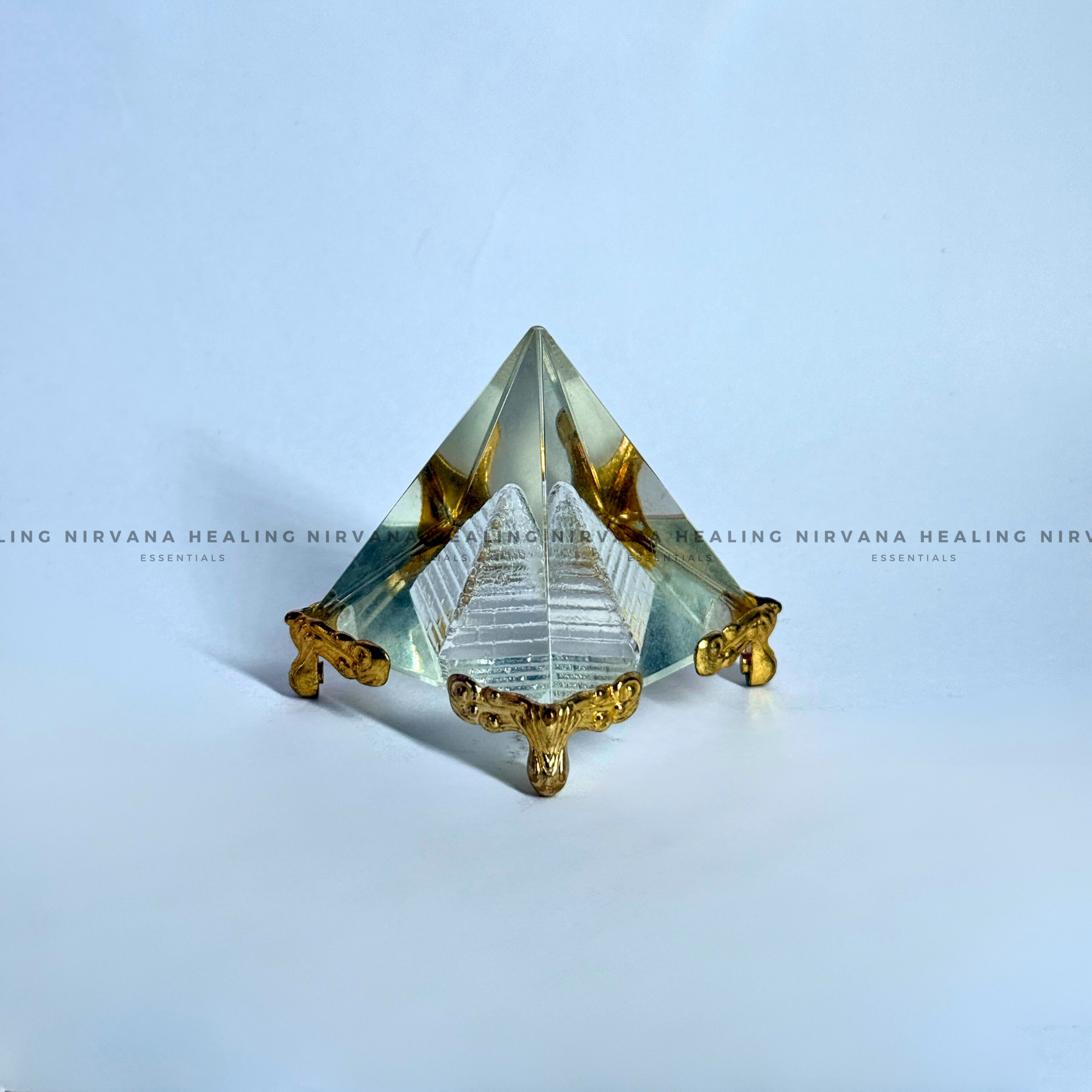 VASTU/FENG SHUI CRYSTAL PYRAMID (Harmonize Energy And Enhance Prosperity) - Image 2