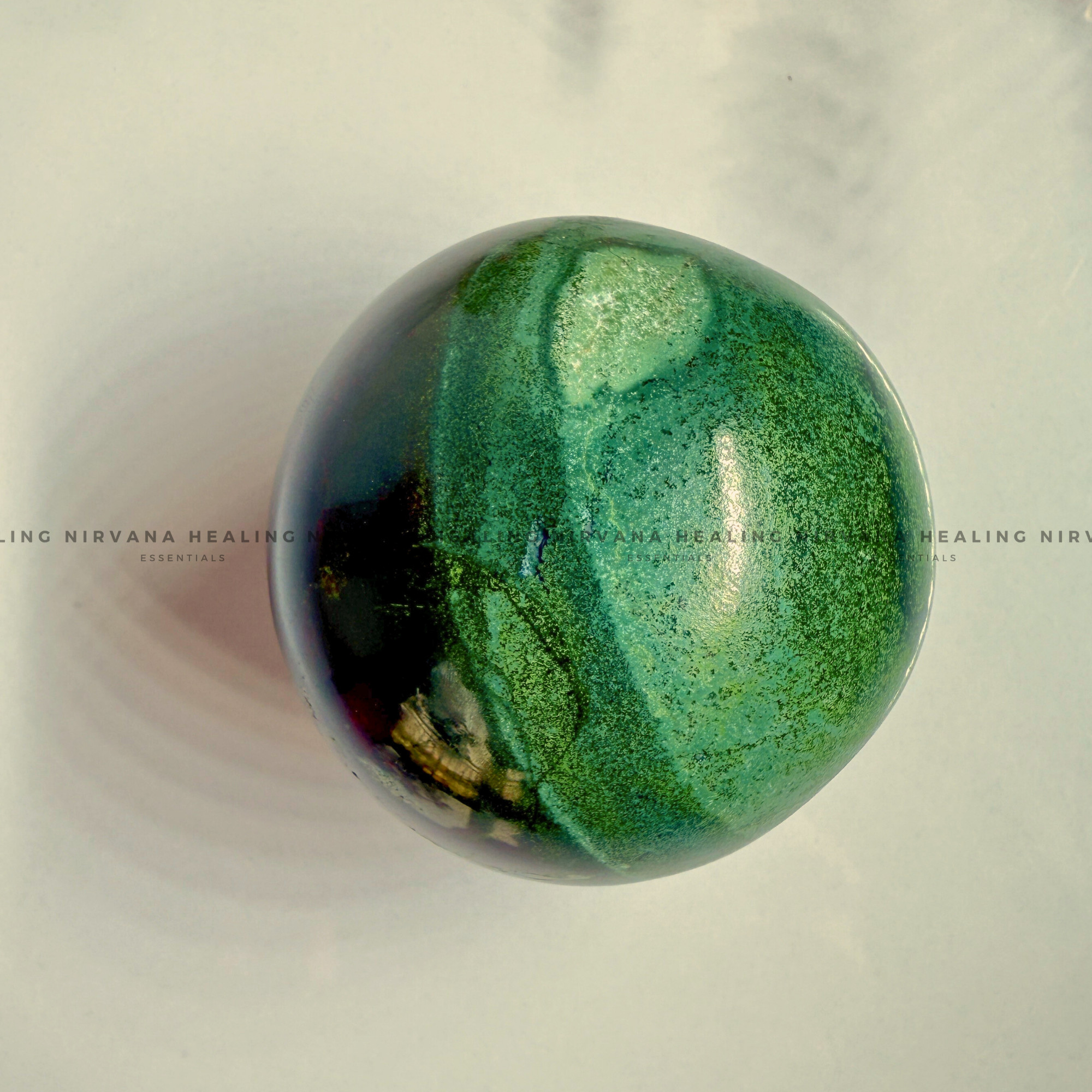 GREEN JADE SPHERE (Luck, Harmony, Peace And Abundance) - Image 4