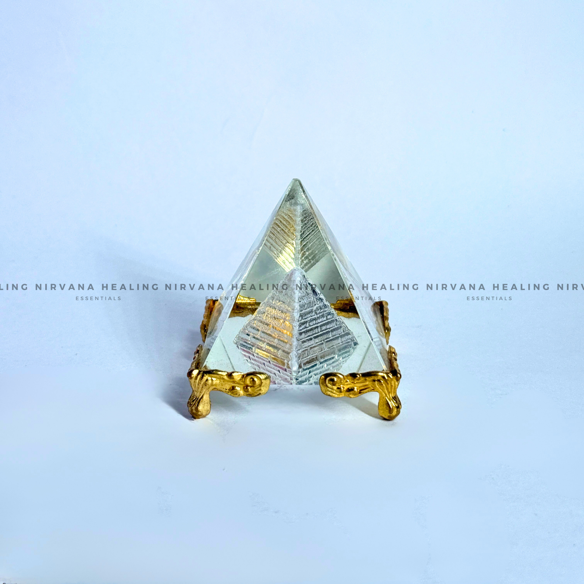 VASTU/FENG SHUI CRYSTAL PYRAMID (Harmonize Energy And Enhance Prosperity) - Image 3