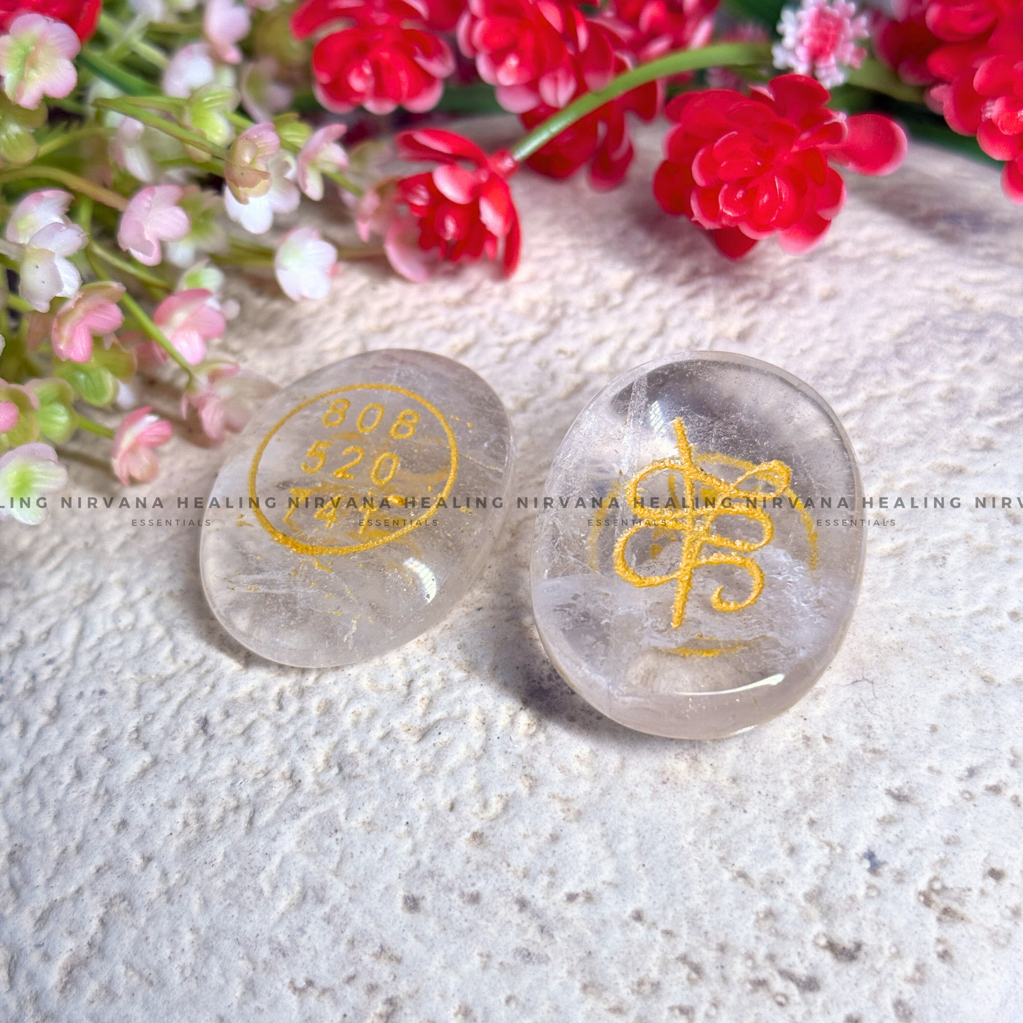 CLEAR QUARTZ ABUNDANCE ZIBU COIN (Mental Clarity, Master Healer And Energy Amplifier).
- Image 3