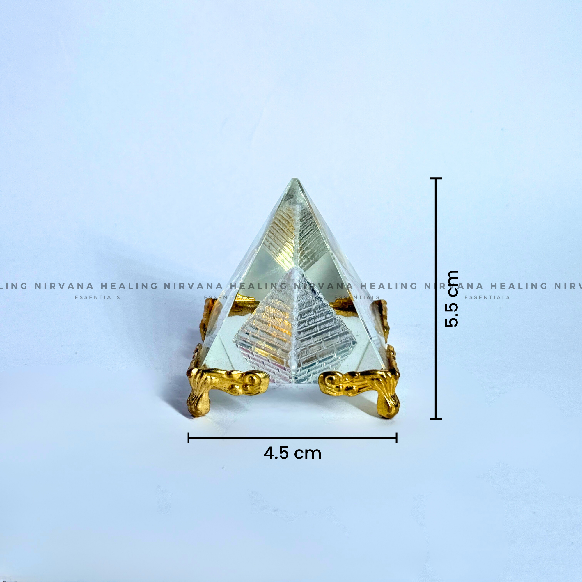 VASTU/FENG SHUI CRYSTAL PYRAMID (Harmonize Energy And Enhance Prosperity) - Image 4