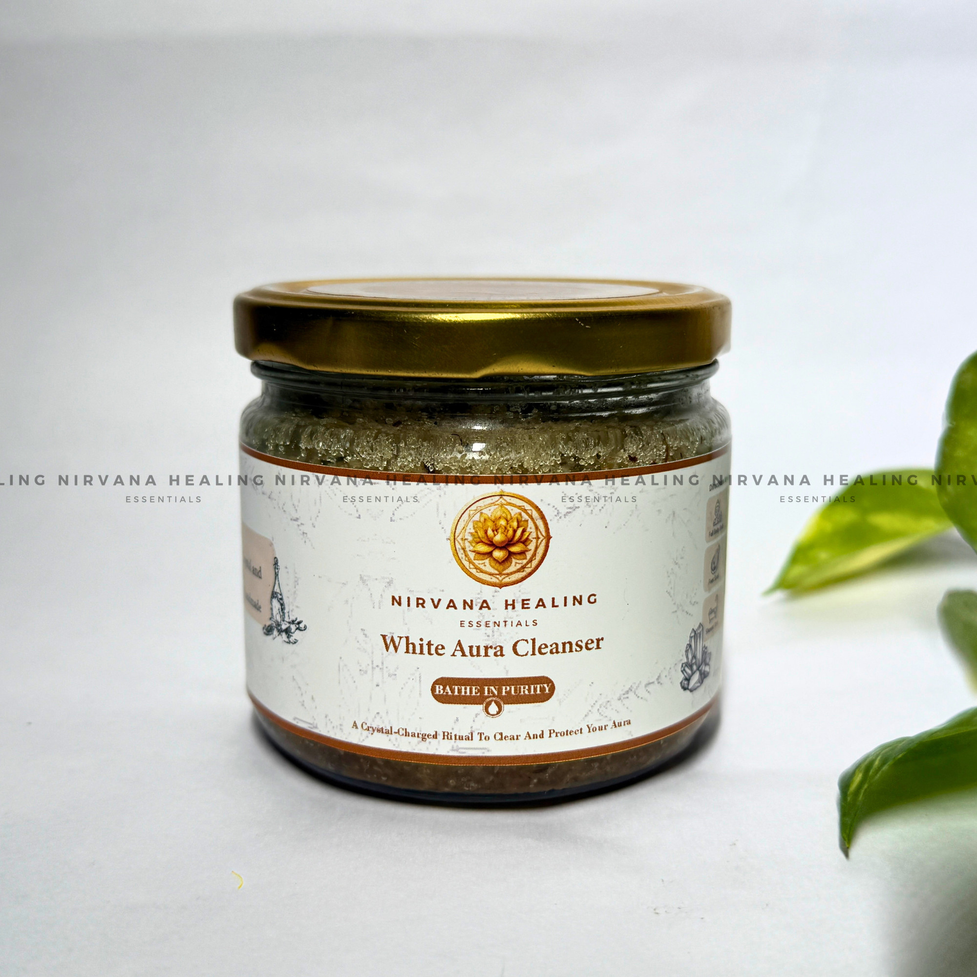WHITE AURA CLEANER - (Crystal-Charged Bath Salt) - Image 3