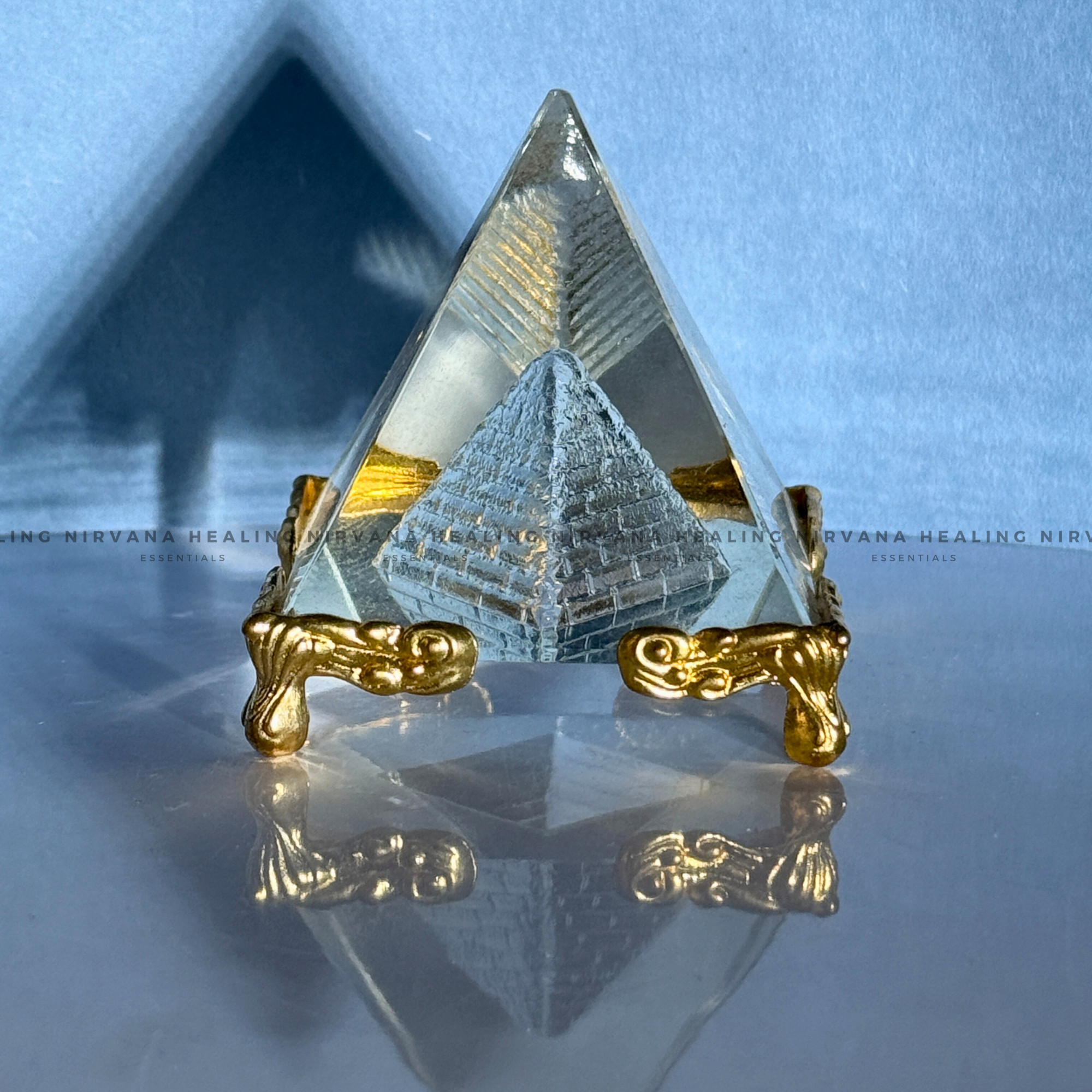 VASTU/FENG SHUI CRYSTAL PYRAMID (Harmonize Energy And Enhance Prosperity) - Image 5