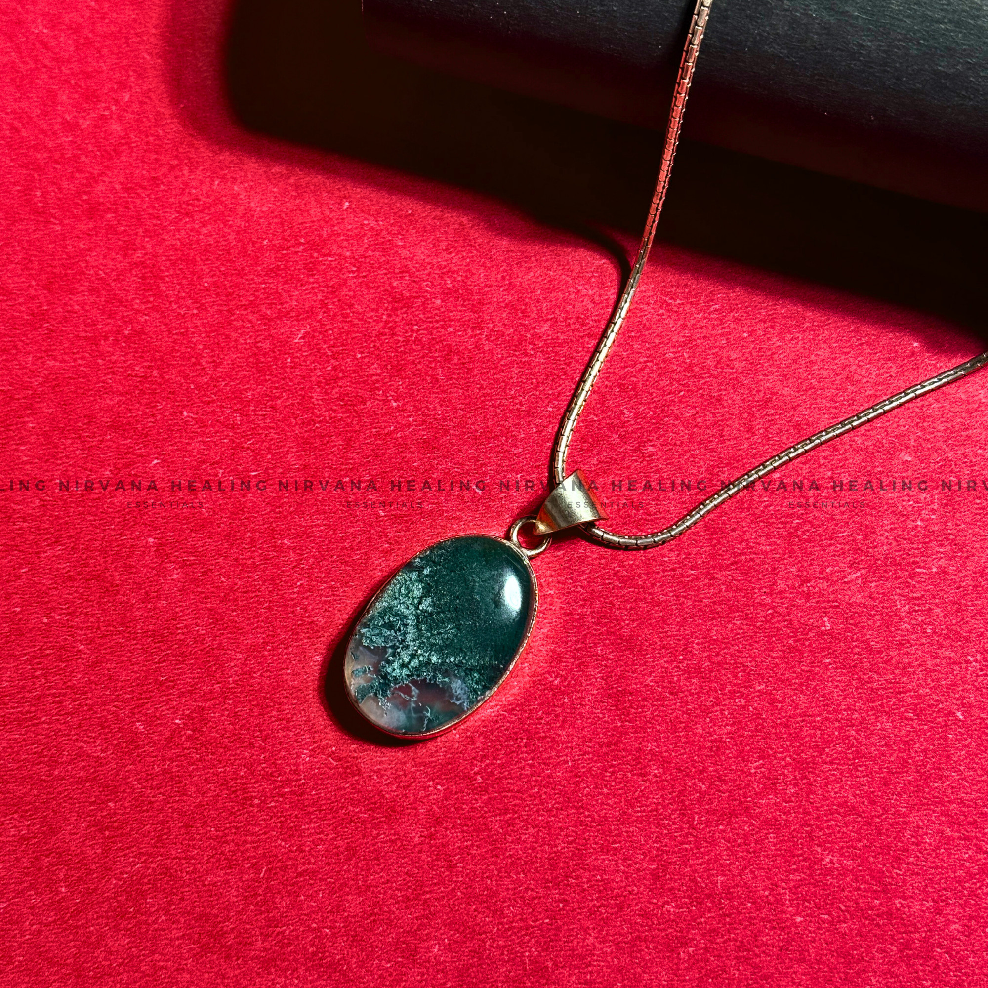 BLACK TOURMALINE OVAL PENDANT (Protection, Grounding, Shielding And Growth) - Image 3