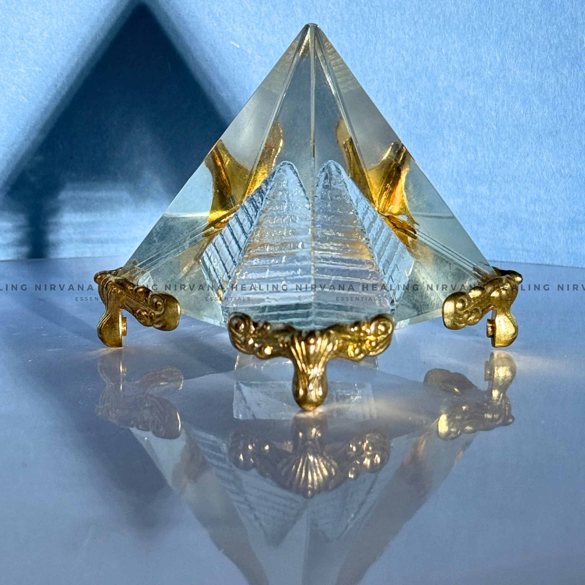 VASTU/FENG SHUI CRYSTAL PYRAMID (Harmonize Energy And Enhance Prosperity) - Image 6