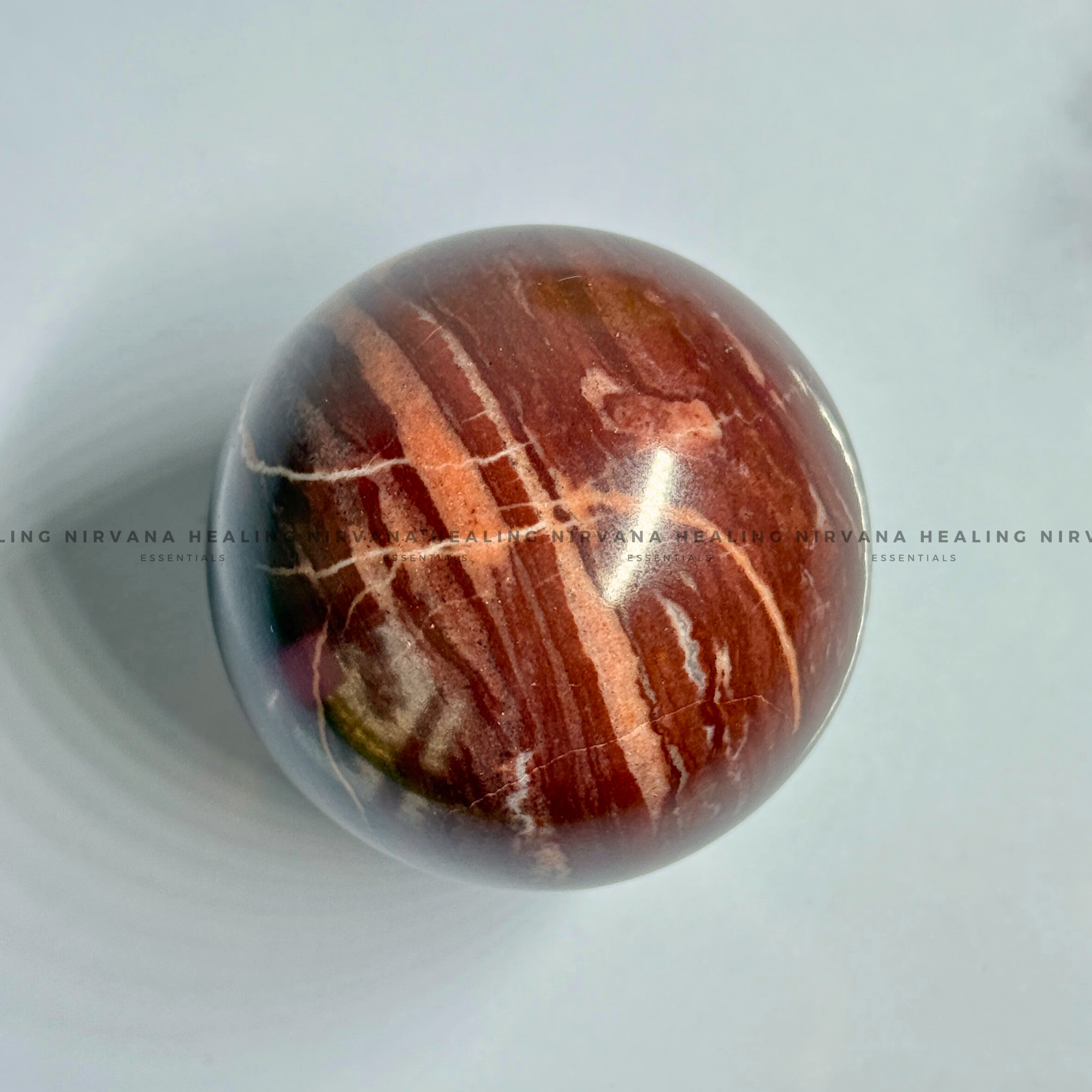 RED JASPER SPHERE (Endurance, Stability, Vitality And Courage) - Image 4