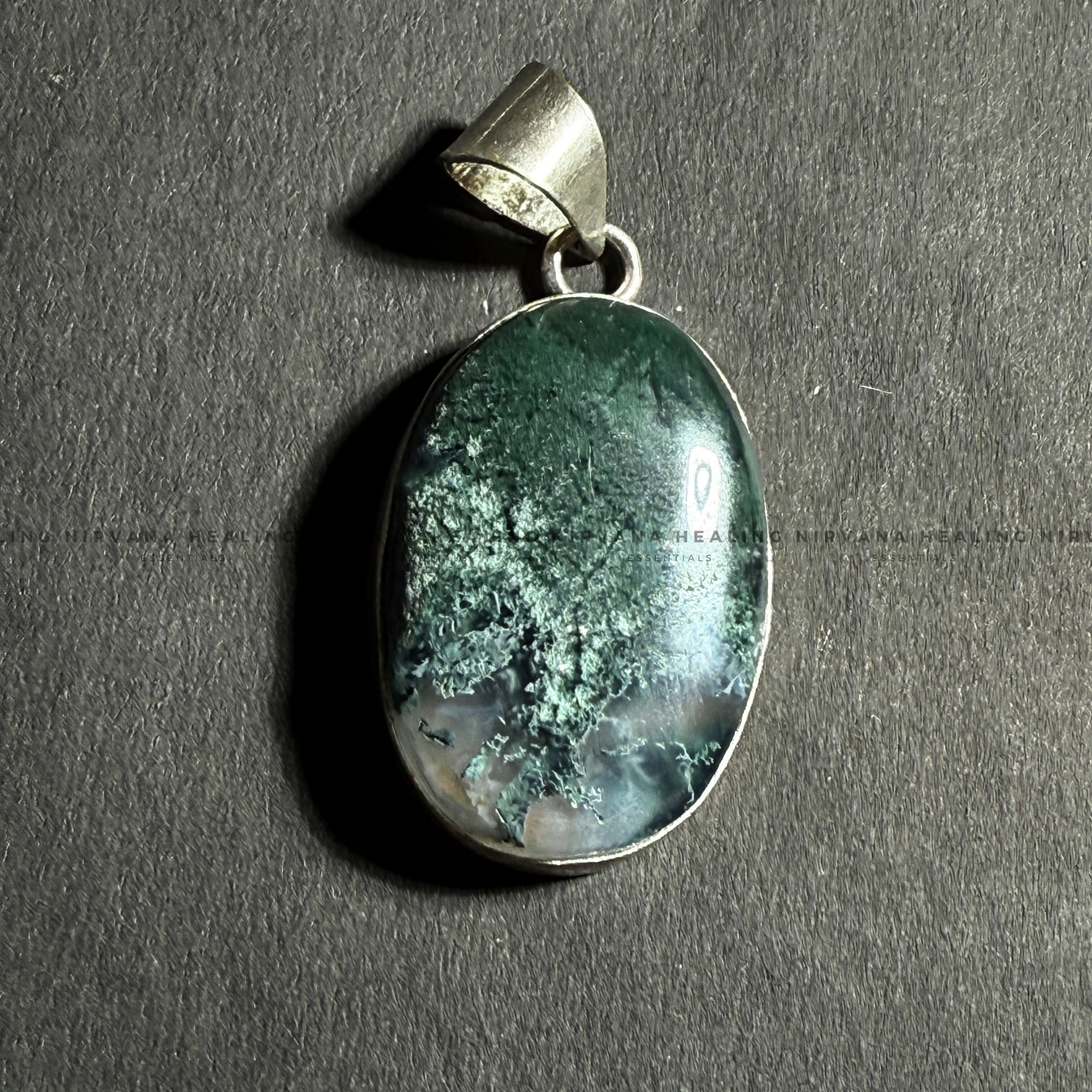 BLACK TOURMALINE OVAL PENDANT (Protection, Grounding, Shielding And Growth) - Image 2