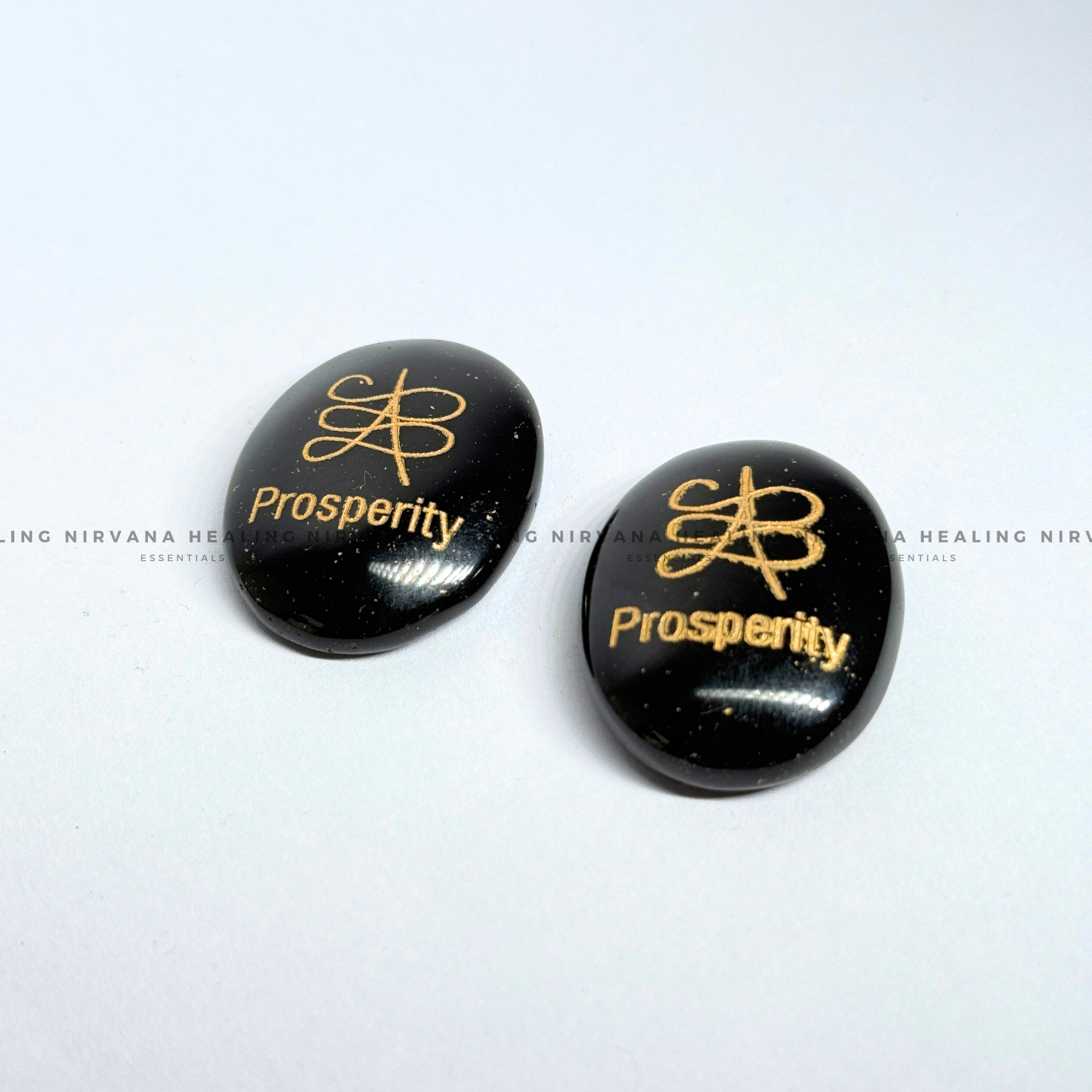 BLACK TOURMALINE PROSPERITY ZIBU COIN (Protection, Grounding, Shielding And Growth) - Image 2