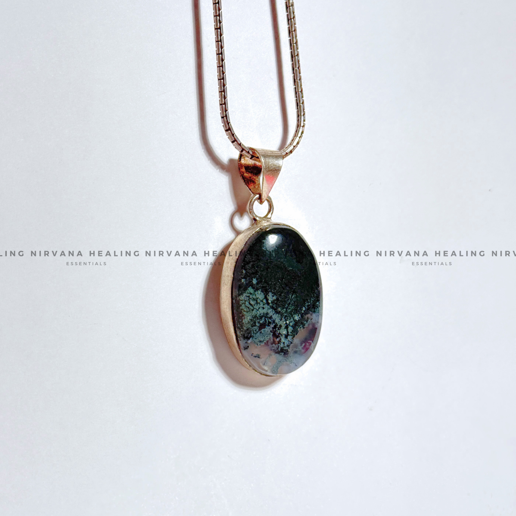BLACK TOURMALINE OVAL PENDANT (Protection, Grounding, Shielding And Growth) - Image 6