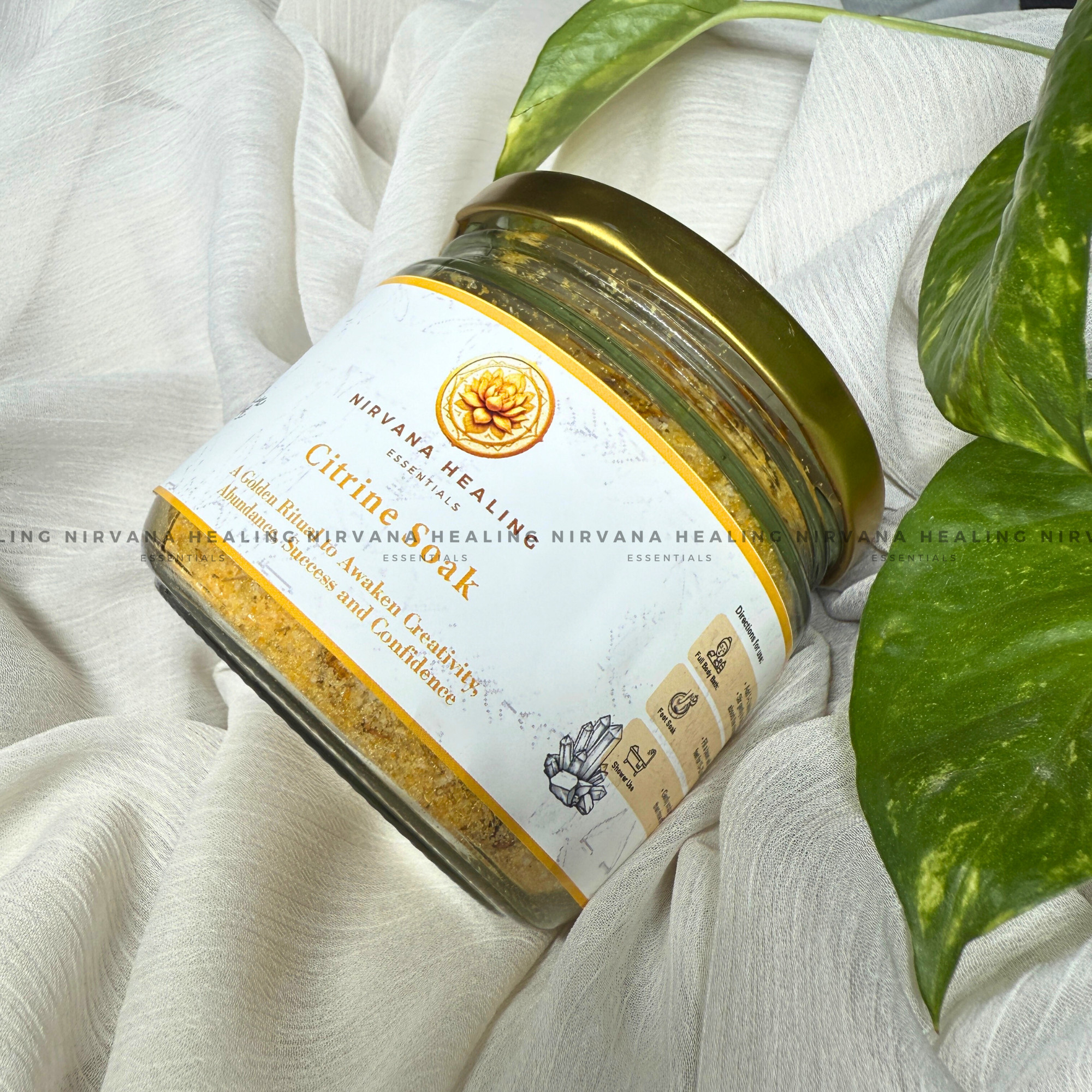 CITRINE SOAK (Crystal-Infused Bath Salt) - Image 2