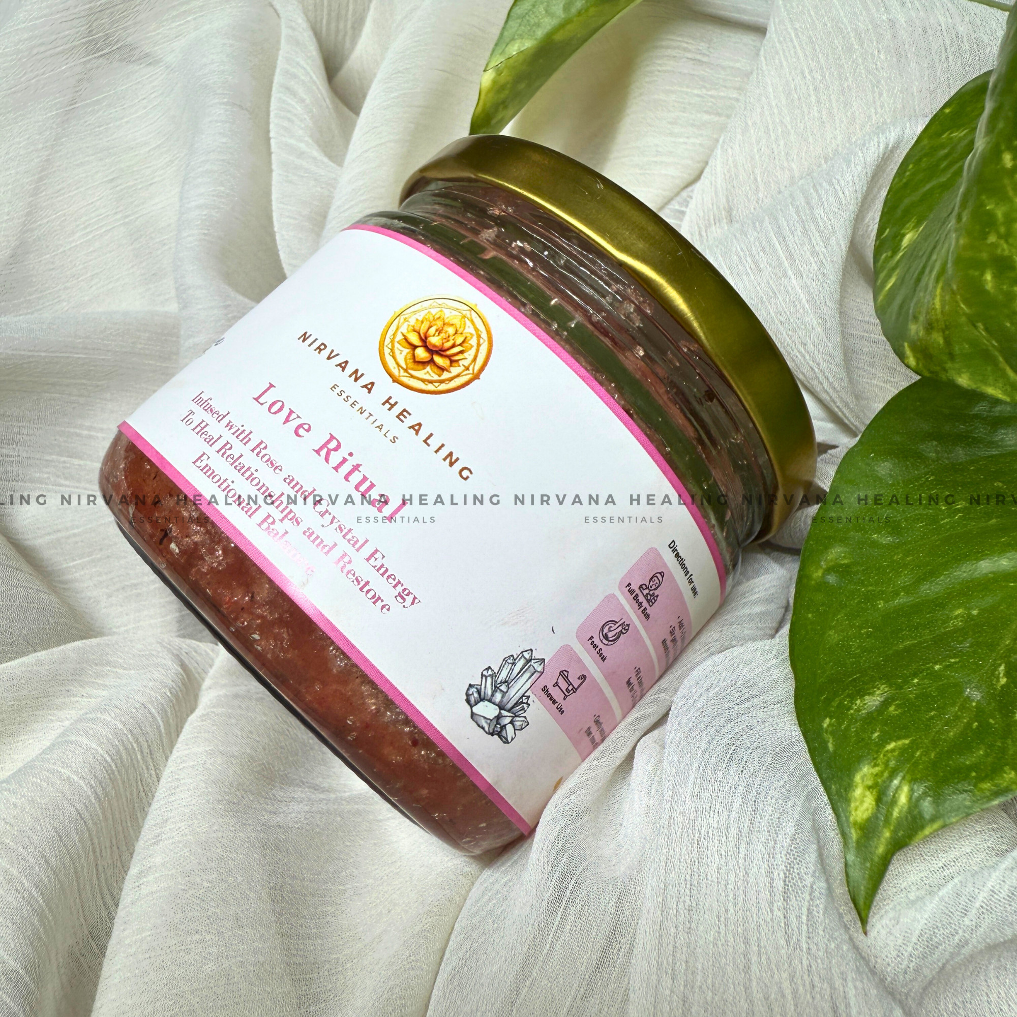 LOVE RITUAL - (Crystal-Infused Bath Salt) - Image 3