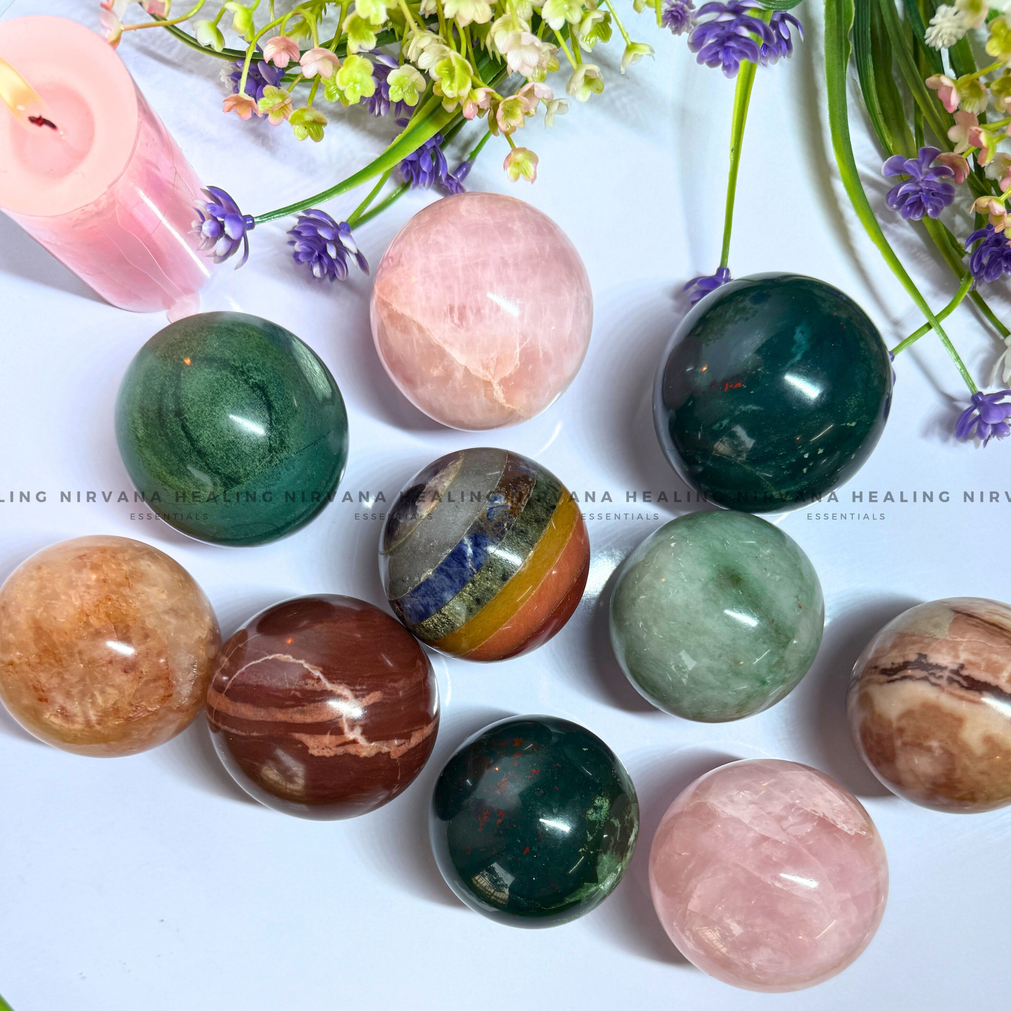 RED JASPER SPHERE (Endurance, Stability, Vitality And Courage) - Image 7