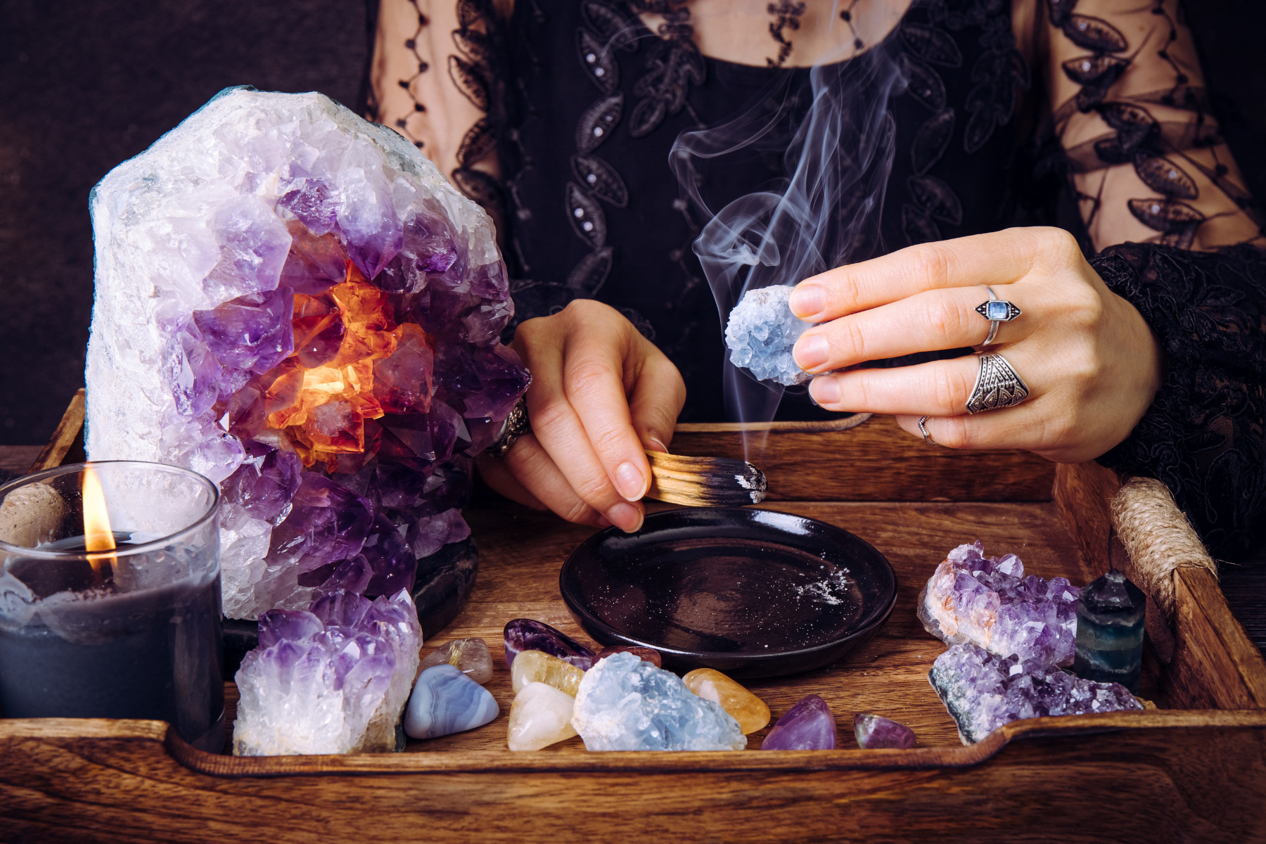 Clean your crystals