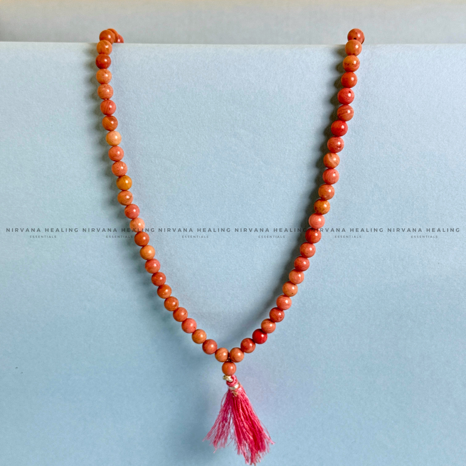 RHODONITE MALA (Compassion, Emotional Healing, Loving Vibration And Self Love) - Image 4