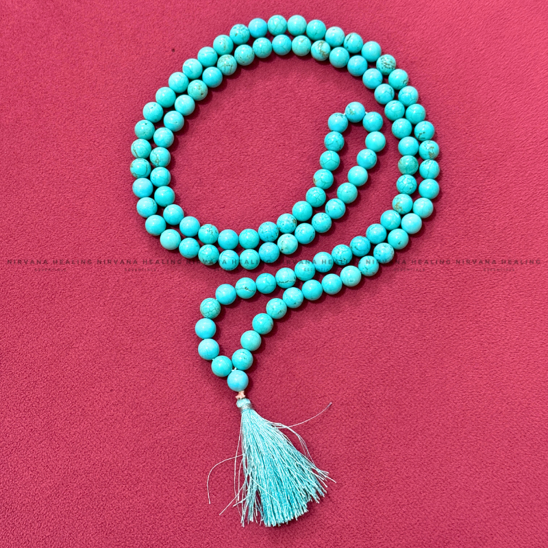 TURQUOISE FIROZA MALA (Divine Protection, Psycho Gifts, Healing, Wisdom And Truth) - Image 3