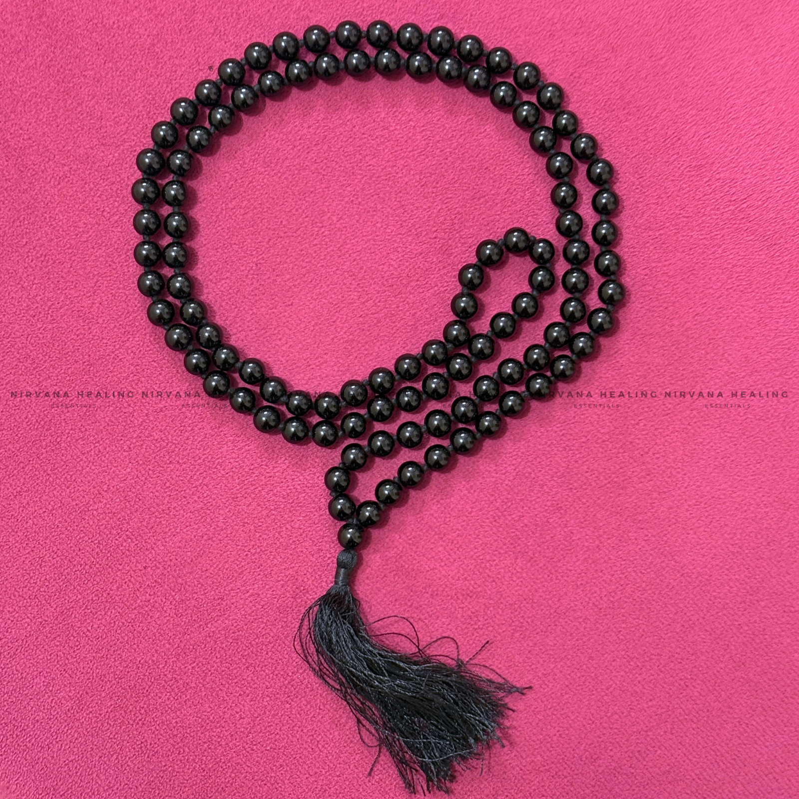 BLACK TOURMALINE MALA (Protection, Grounding, Shielding And Growth) - Image 3