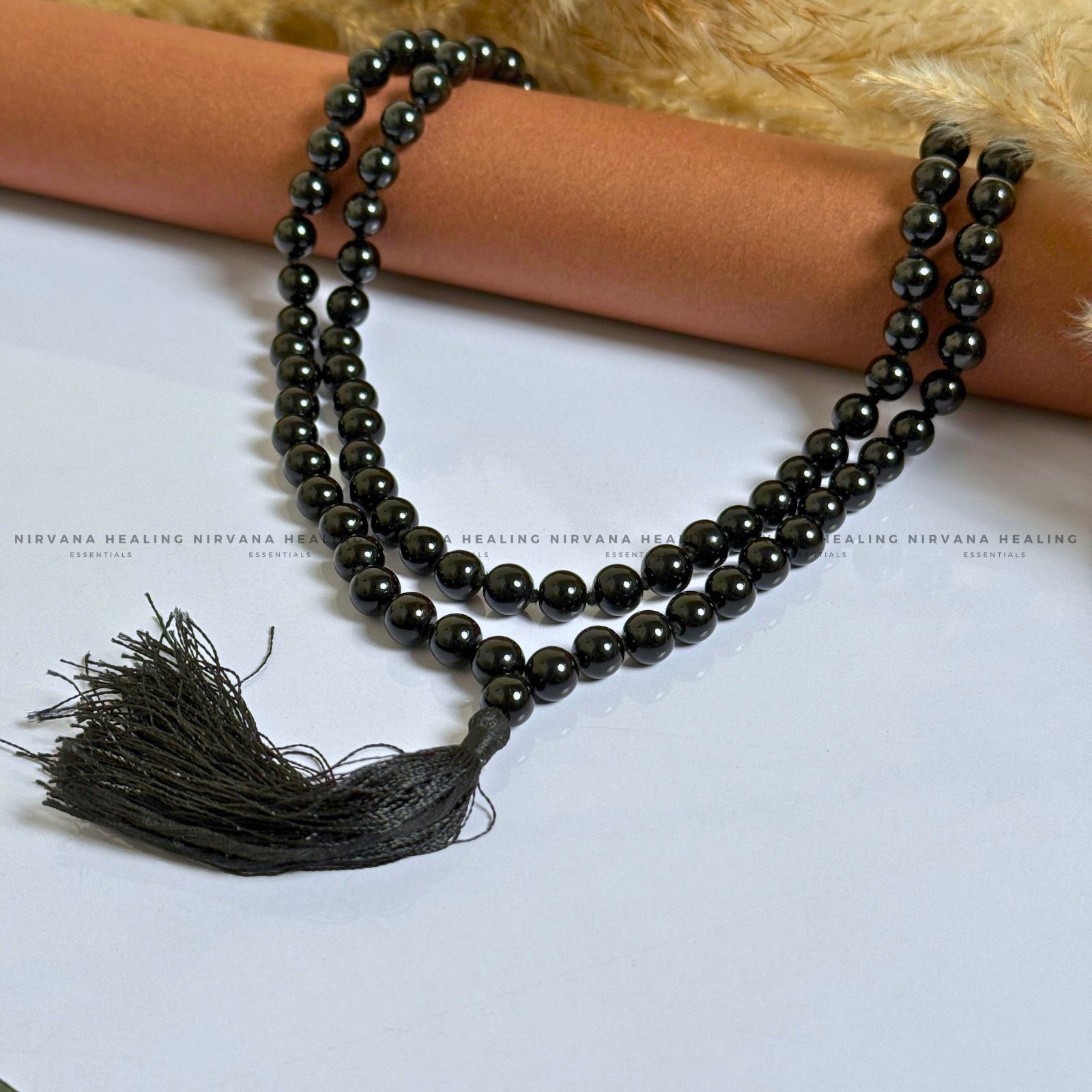 BLACK TOURMALINE MALA (Protection, Grounding, Shielding And Growth) - Image 2