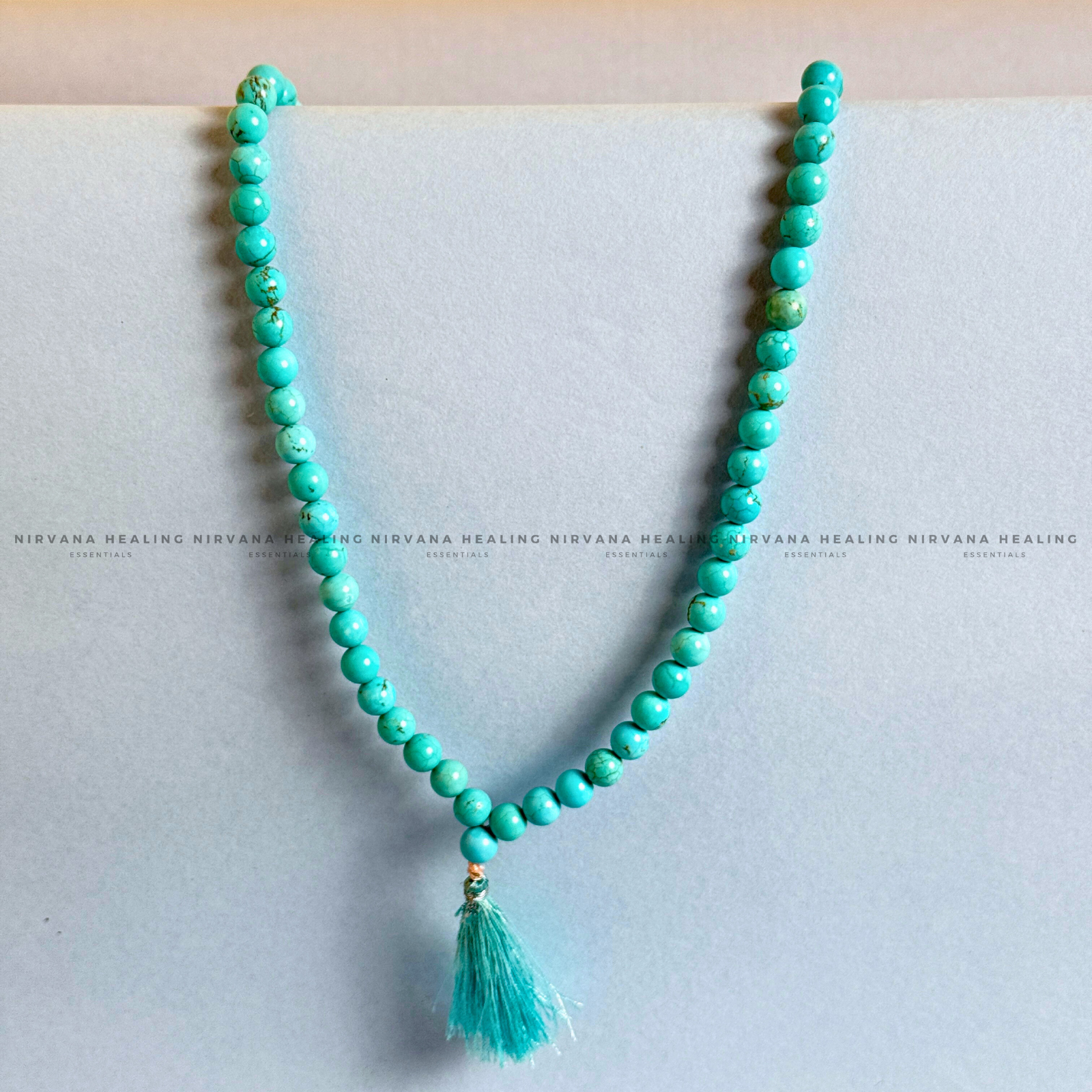 TURQUOISE FIROZA MALA (Divine Protection, Psycho Gifts, Healing, Wisdom And Truth) - Image 4
