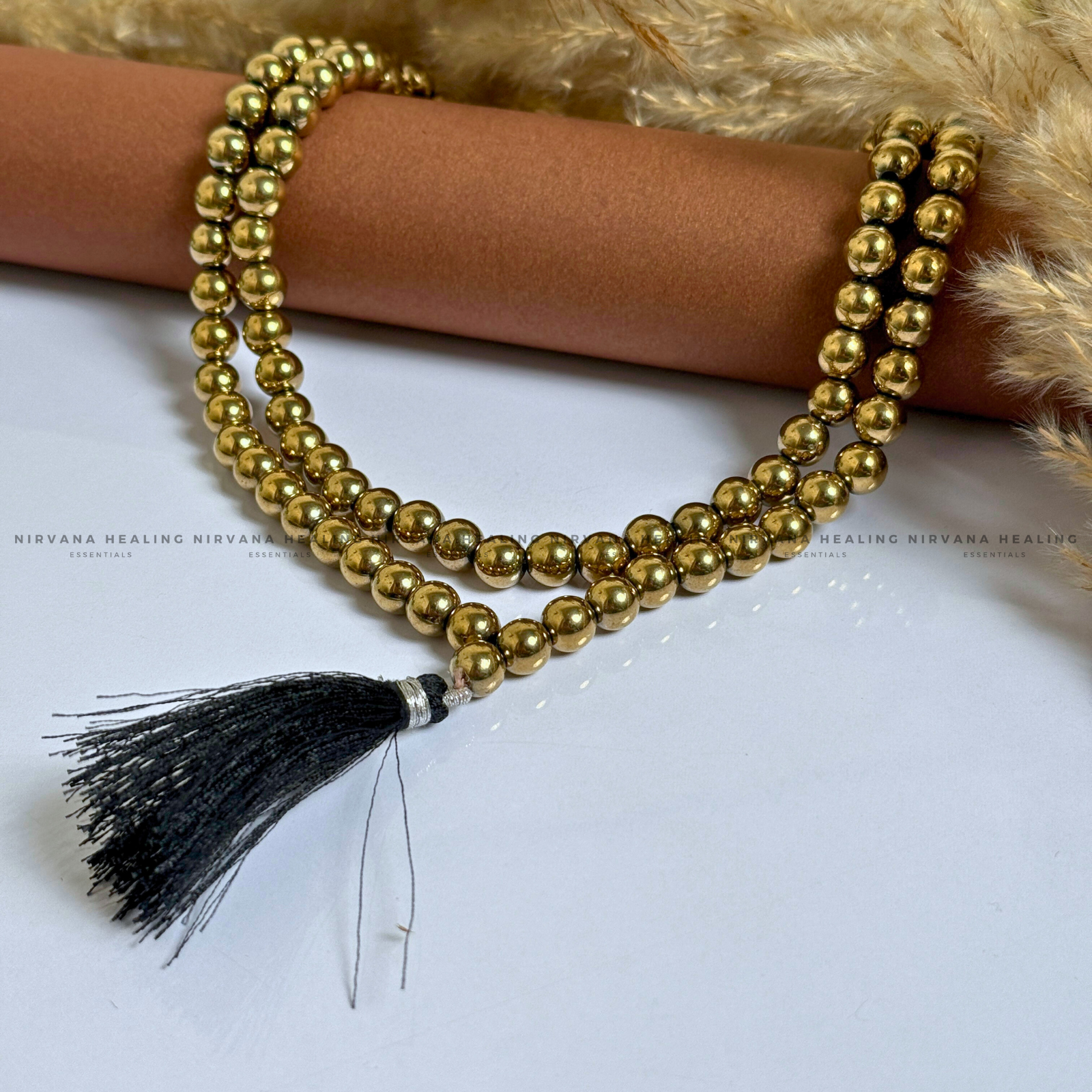 GOLDEN PYRITE MALA (Money Magnet, Prosperity, Fame, Abundance) - Image 2