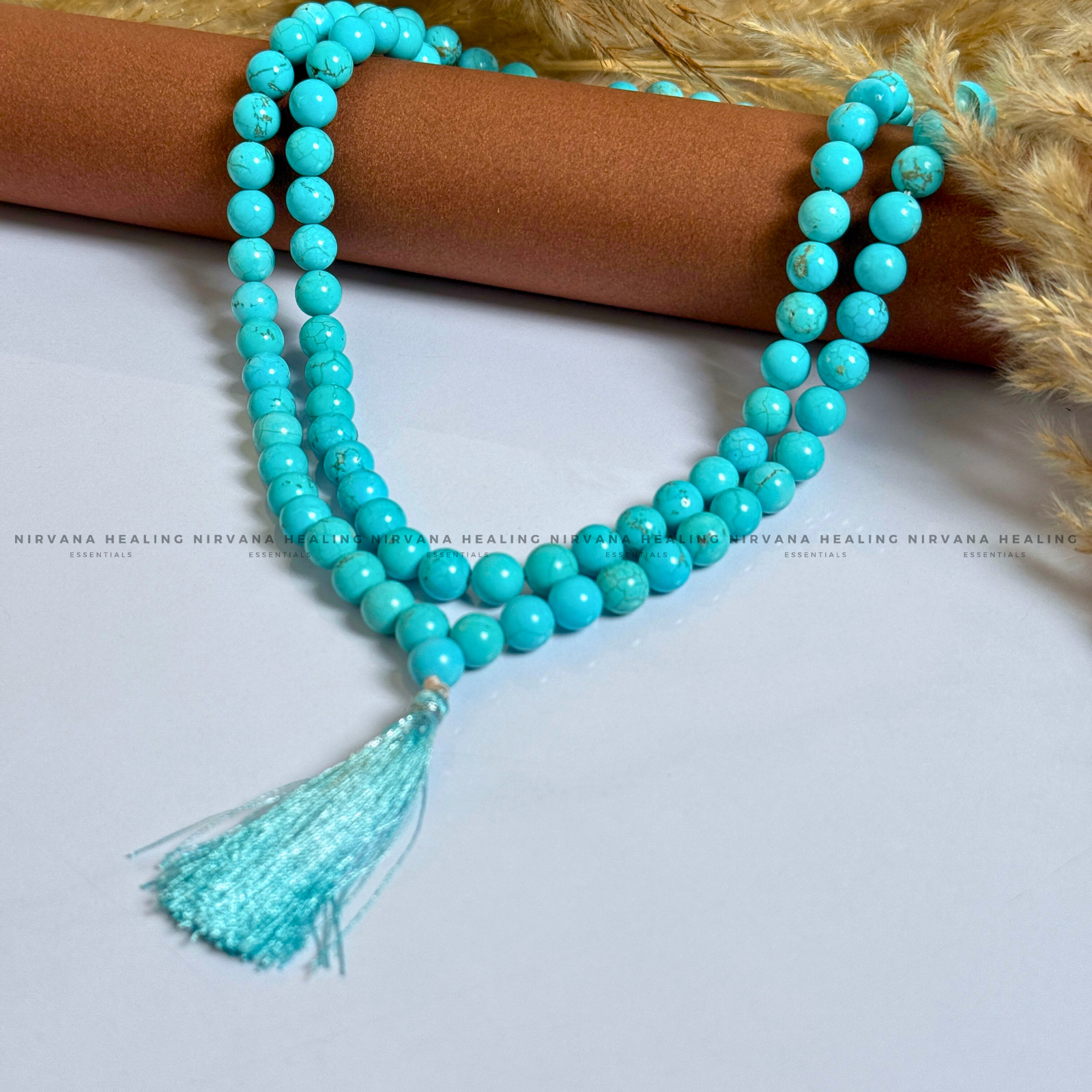 TURQUOISE FIROZA MALA (Divine Protection, Psycho Gifts, Healing, Wisdom And Truth) - Image 2