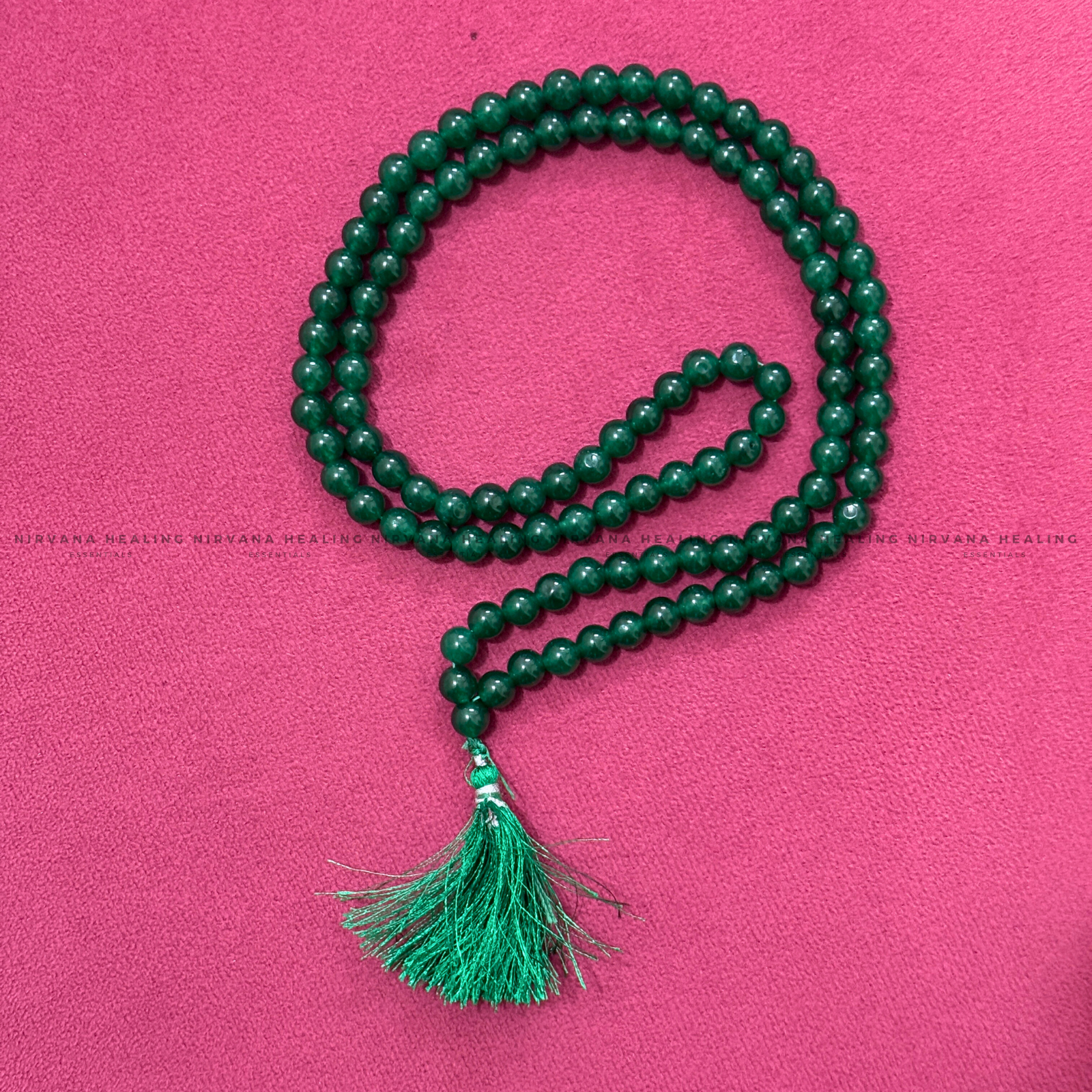 GREEN AVENTURINE MALA (Luck, Money, Abundance, Career And Growth) - Image 3