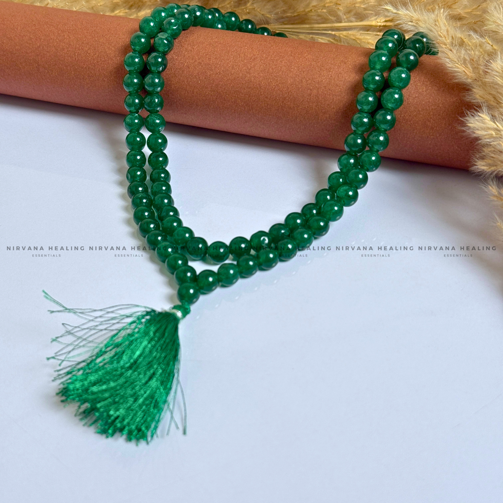 GREEN AVENTURINE MALA (Luck, Money, Abundance, Career And Growth) - Image 2