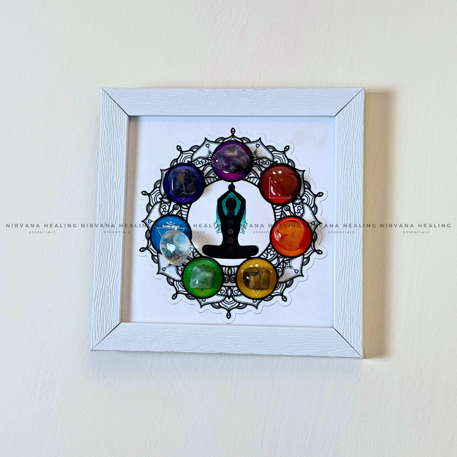 SEVEN CHAKRA HEALING TUMBLE FRAME (Balance, Alignment & Positive Energy) - Image 4