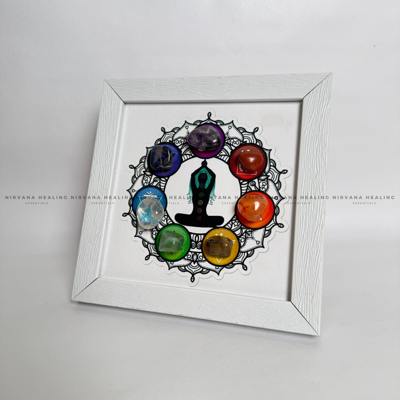 SEVEN CHAKRA HEALING TUMBLE FRAME (Balance, Alignment & Positive Energy) - Image 2