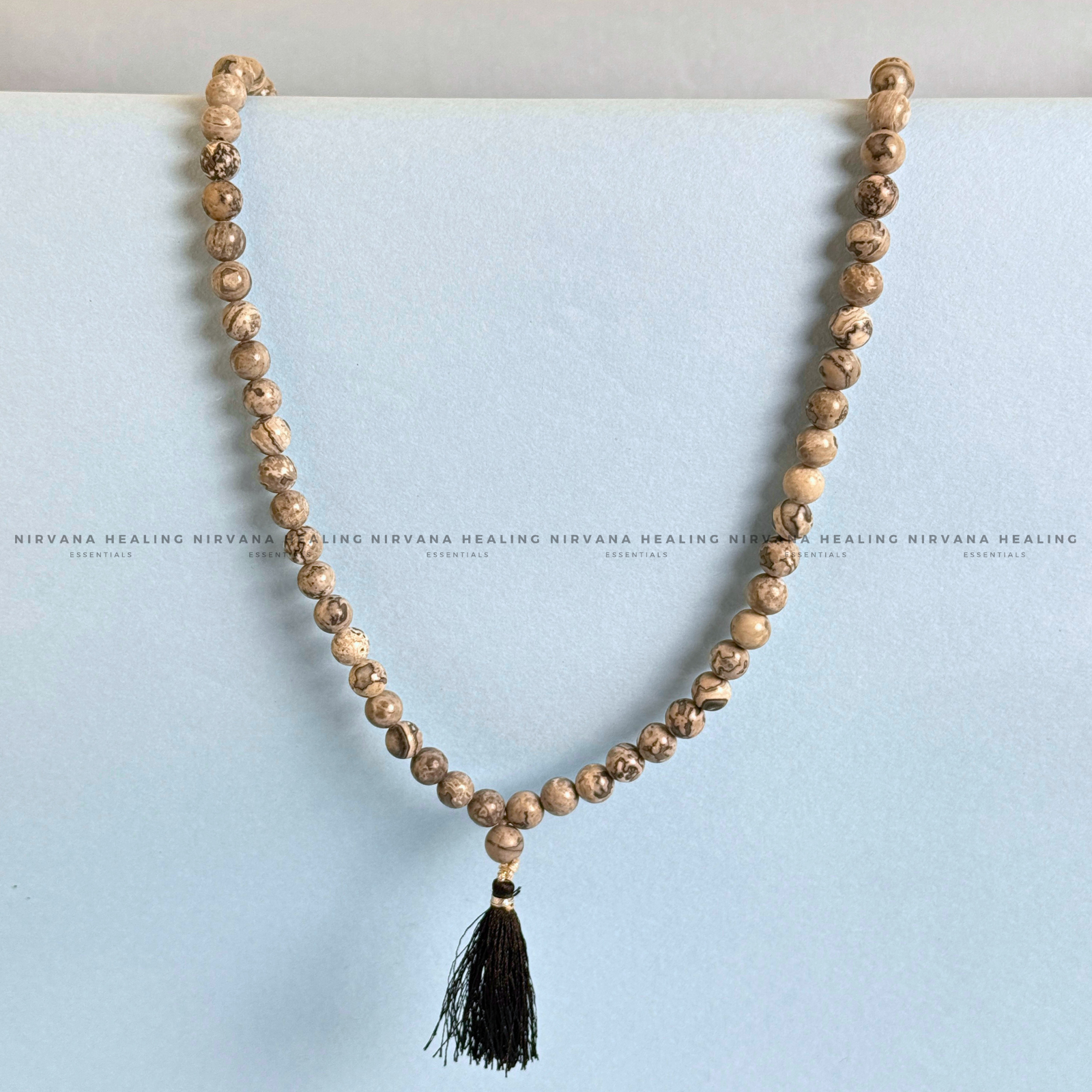 PICASSO JASPER MALA (Stone of Creativity, Balance & Transformation) - Image 4