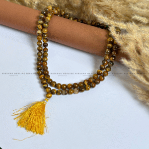 TIGER EYE MALA (Bold, Courage, Willpower And Strength)