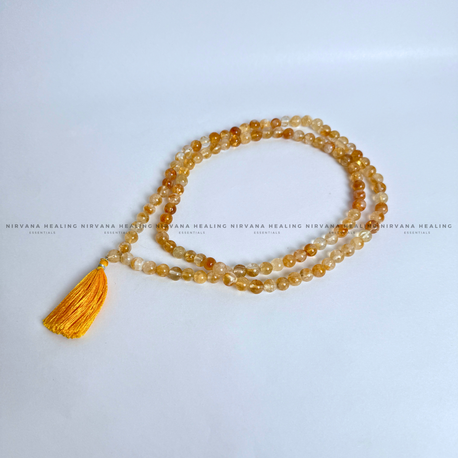 CITRINE NATURAL MALA (Abundance, Creativity, Success And Confidence).
- Image 5