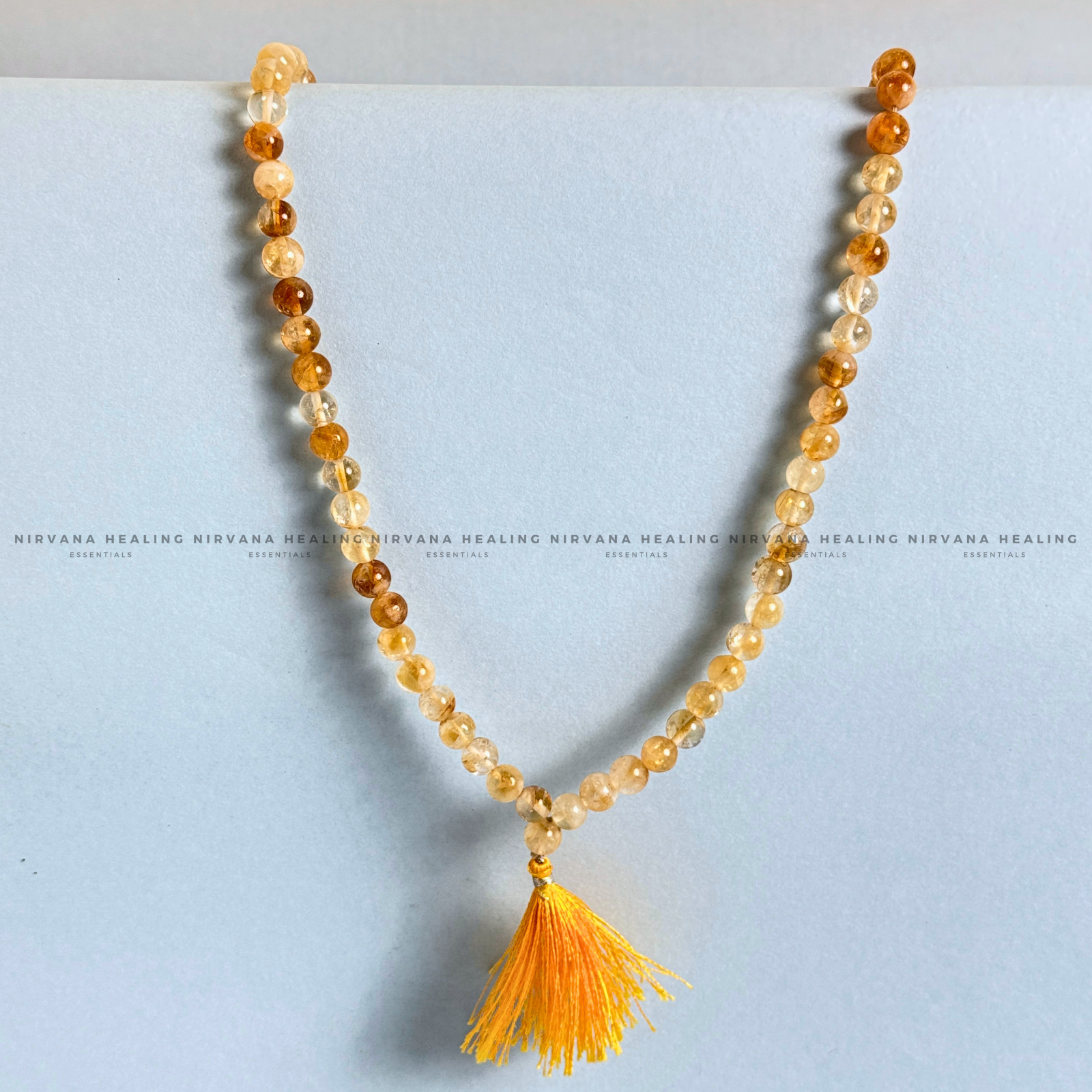 CITRINE NATURAL MALA (Abundance, Creativity, Success And Confidence).
- Image 4