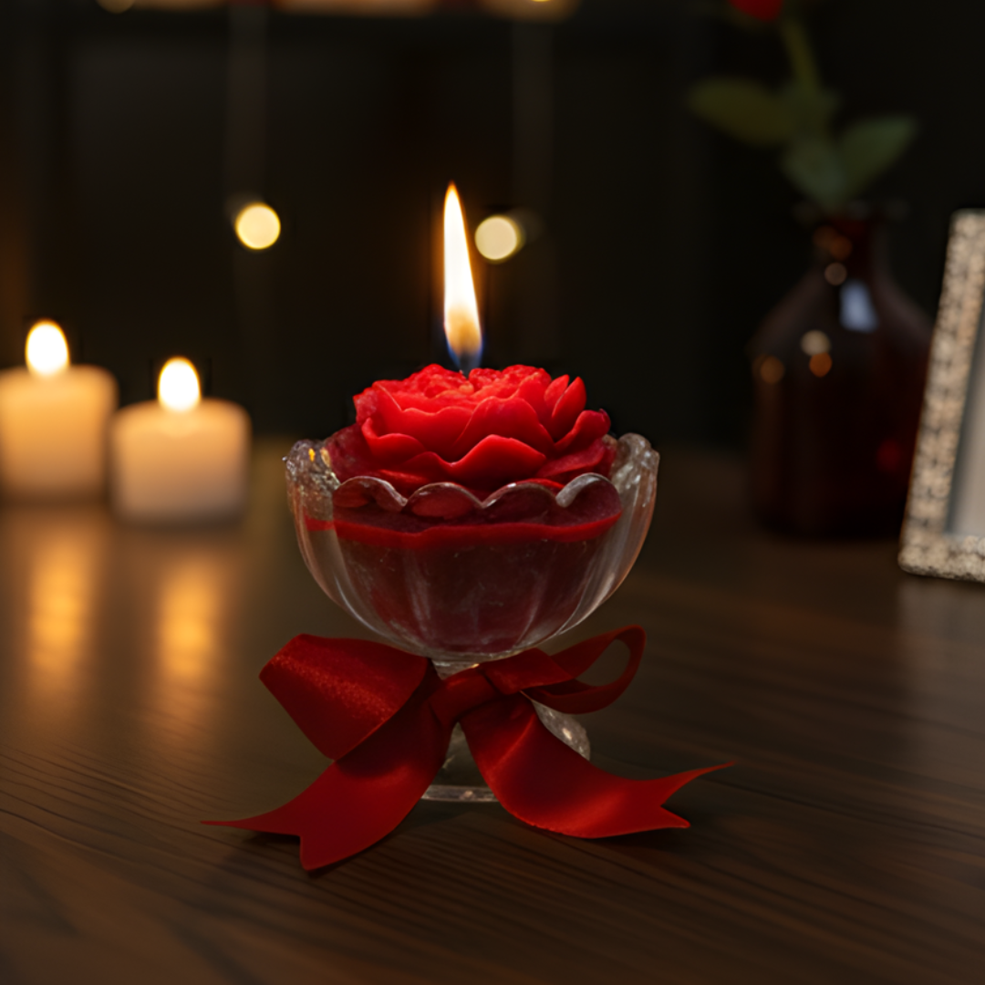 PETAL IN BLOOM — SIGNATURE FLORAL JAR CANDLE - Image 3