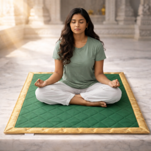 MEDITATION AASAN COTTON QUILTED - Grounding, Comfort & Focused Energy