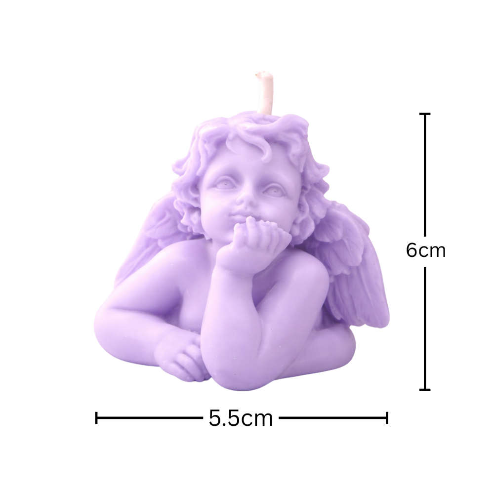 BLISSFUL ANGEL CANDLE (Made From Natural Beeswax) - Image 4