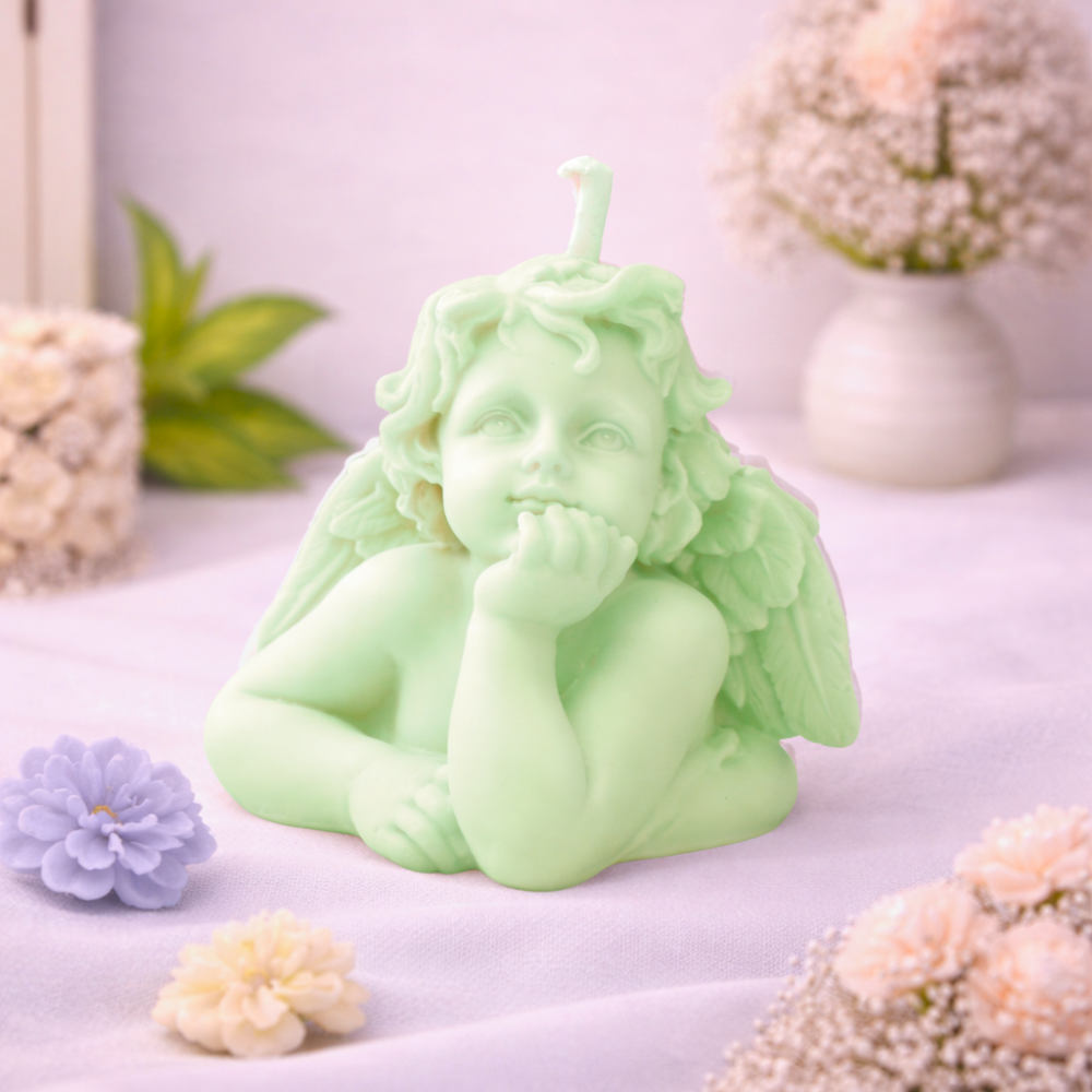 BLISSFUL ANGEL CANDLE (Made From Natural Beeswax) - Image 6