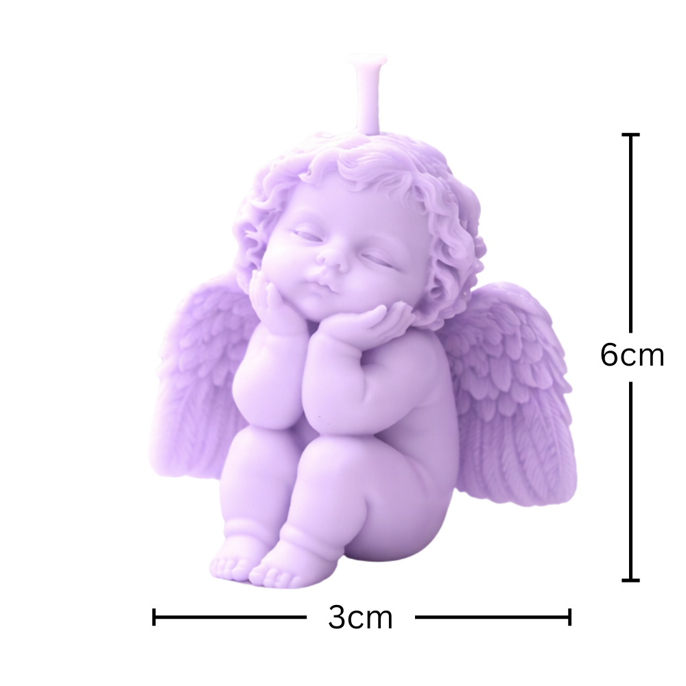 GUARDIAN ANGEL CANDLE (Made From Natural Beeswax) - Image 4