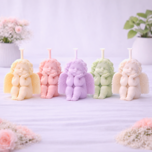 GUARDIAN ANGEL CANDLE (Made From Natural Beeswax)
