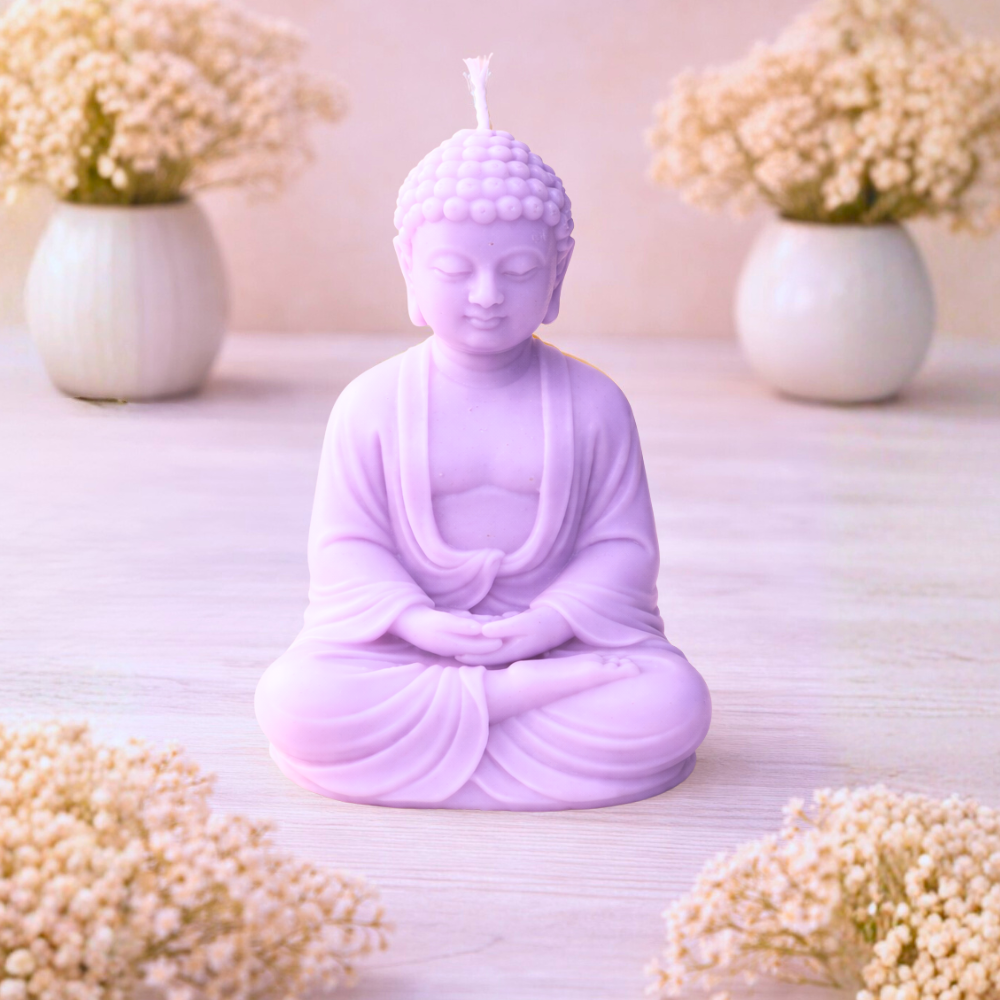 NIRVANA BUDDHA CANDLE (Made From Natural Beeswax) - Image 2