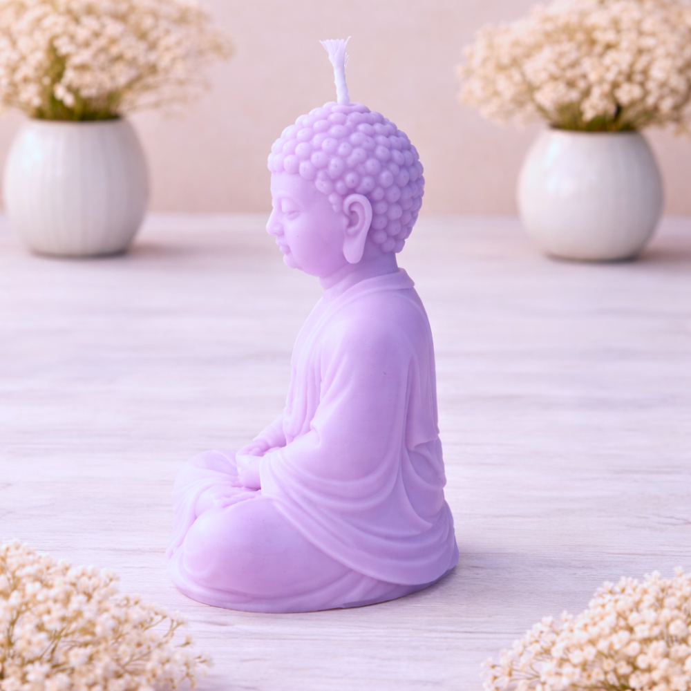 NIRVANA BUDDHA CANDLE (Made From Natural Beeswax) - Image 3