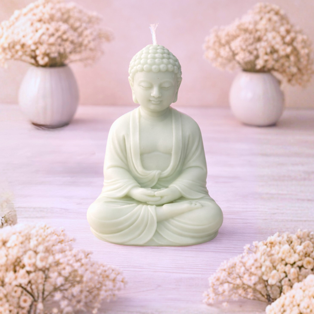 NIRVANA BUDDHA CANDLE (Made From Natural Beeswax) - Image 8
