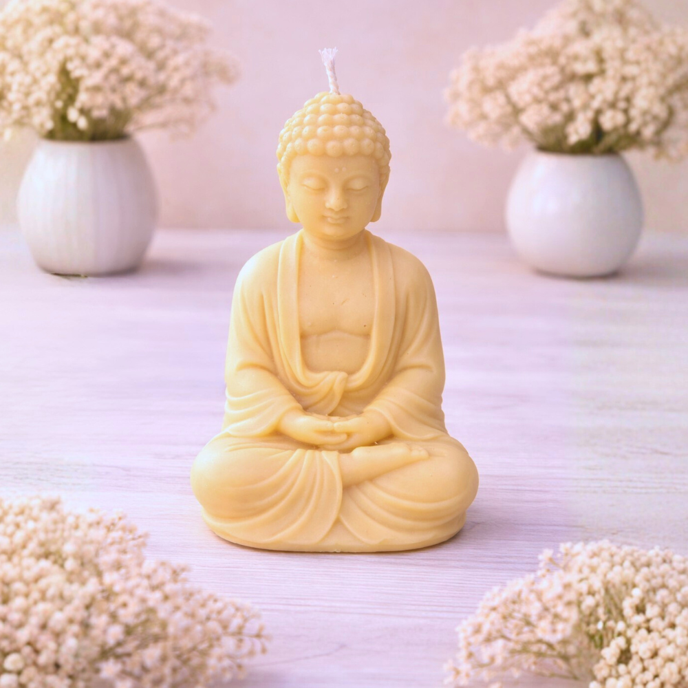 NIRVANA BUDDHA CANDLE (Made From Natural Beeswax) - Image 7