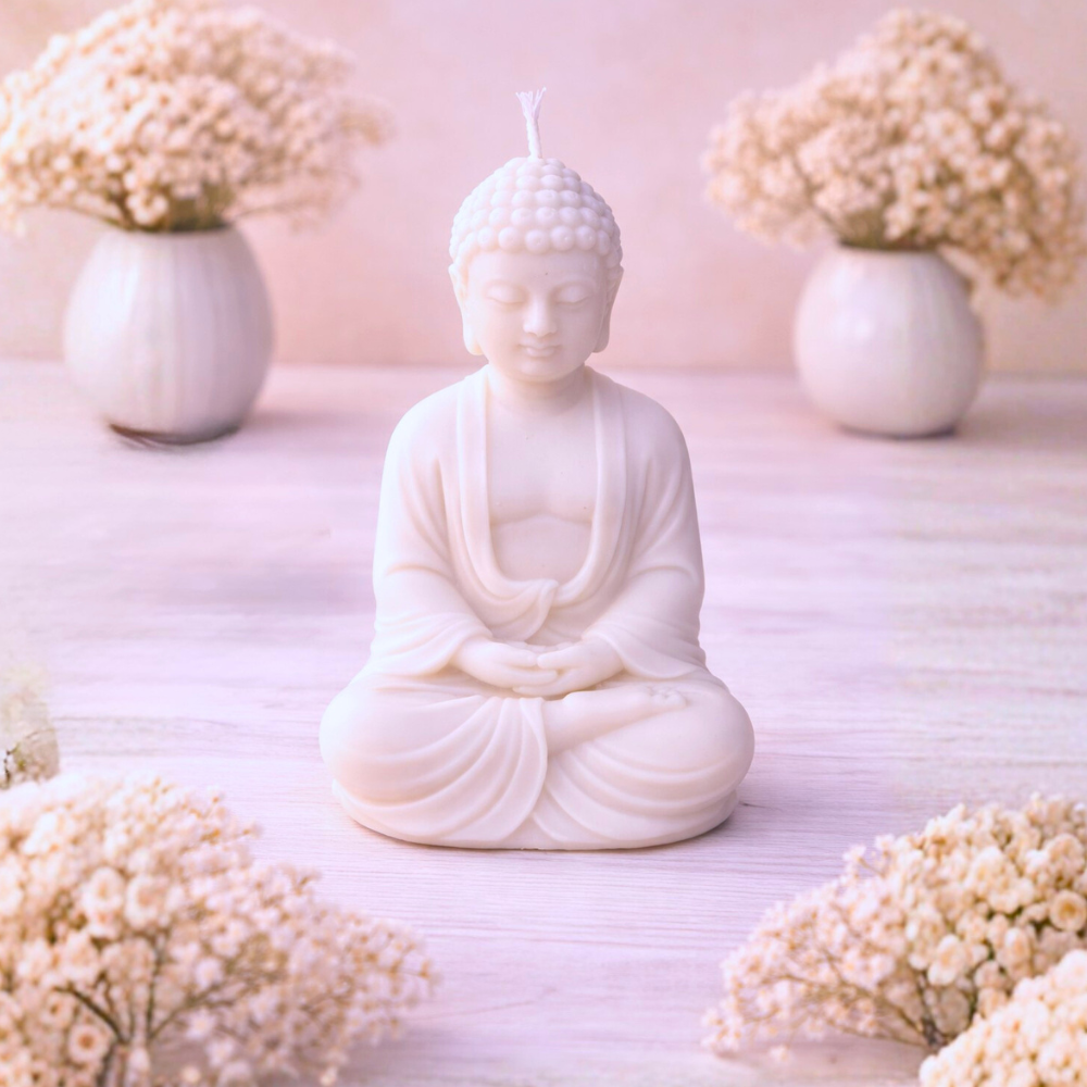 NIRVANA BUDDHA CANDLE (Made From Natural Beeswax) - Image 6