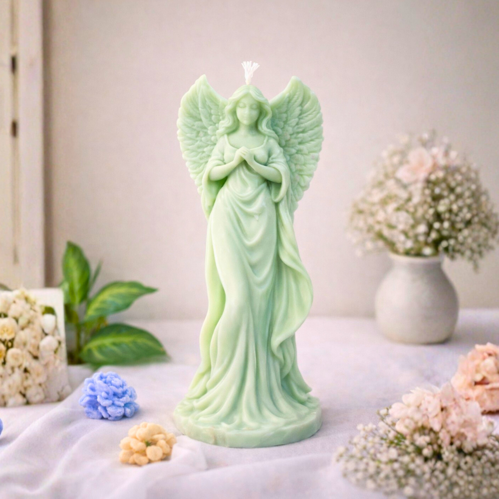 ARCHANGEL RITUAL CANDLE (Made From Natural Beeswax) - Image 8