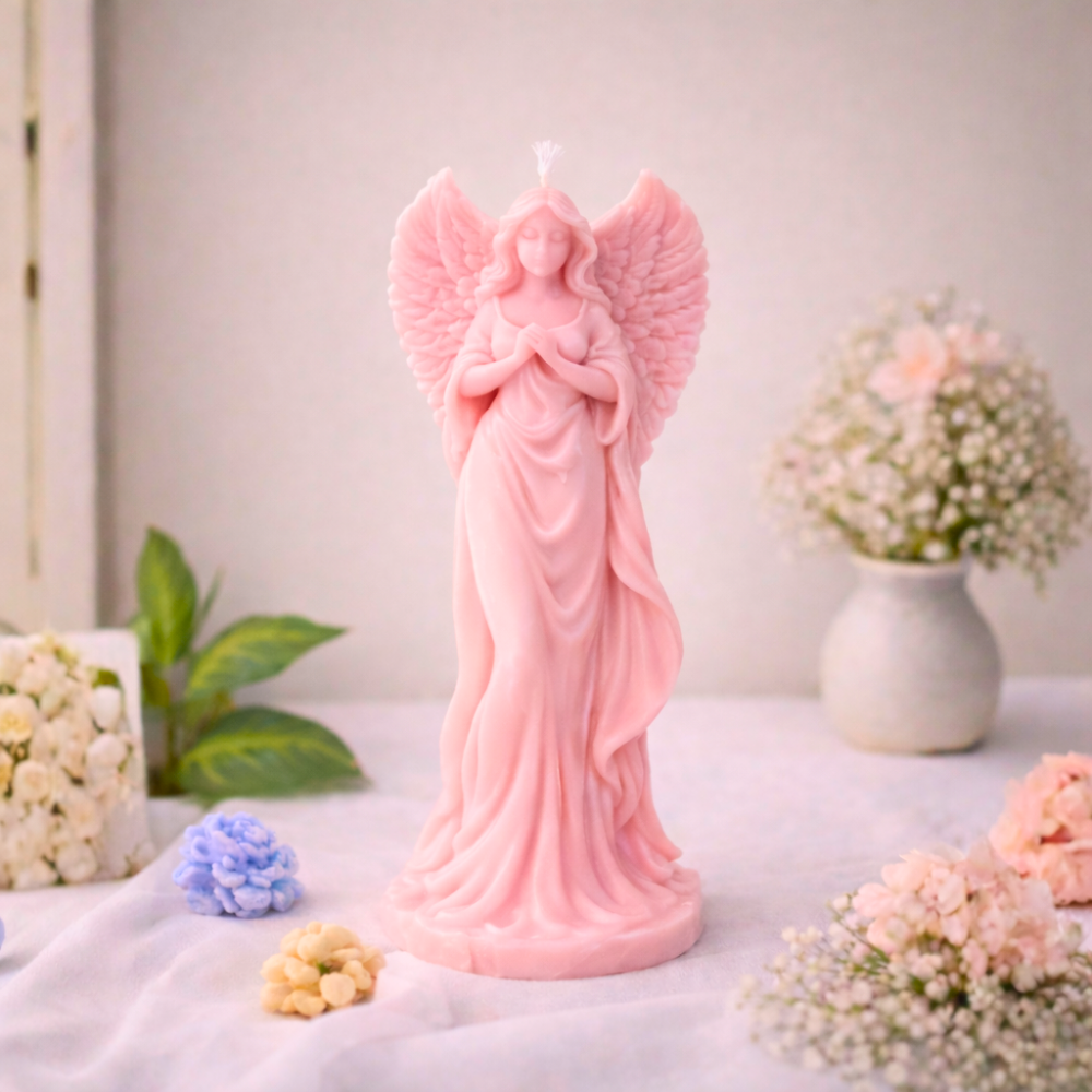 ARCHANGEL RITUAL CANDLE (Made From Natural Beeswax) - Image 7